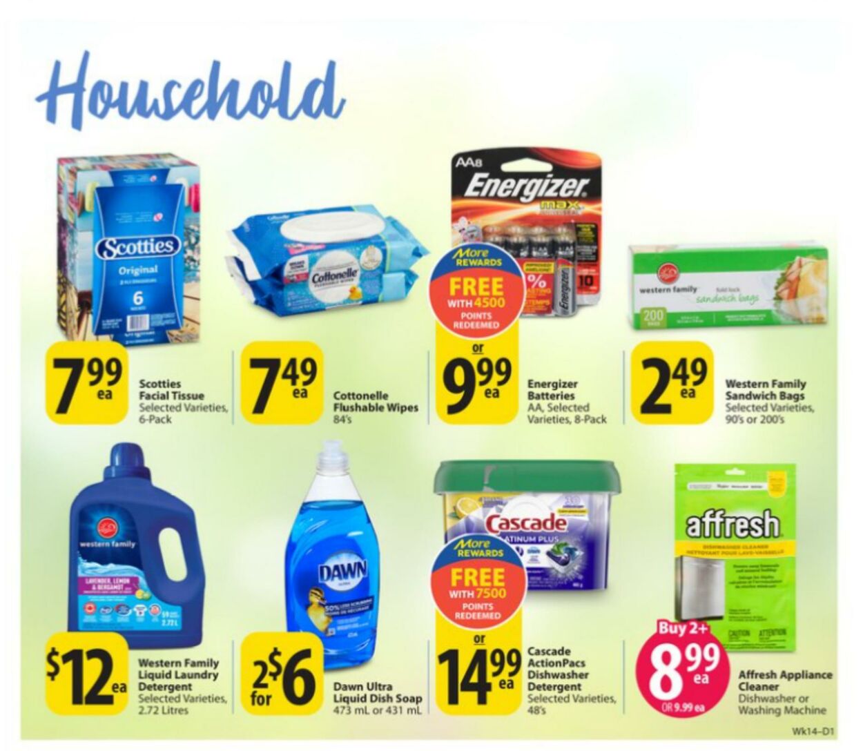 Circulaire Save-On-Foods 04.04.2024 - 10.04.2024