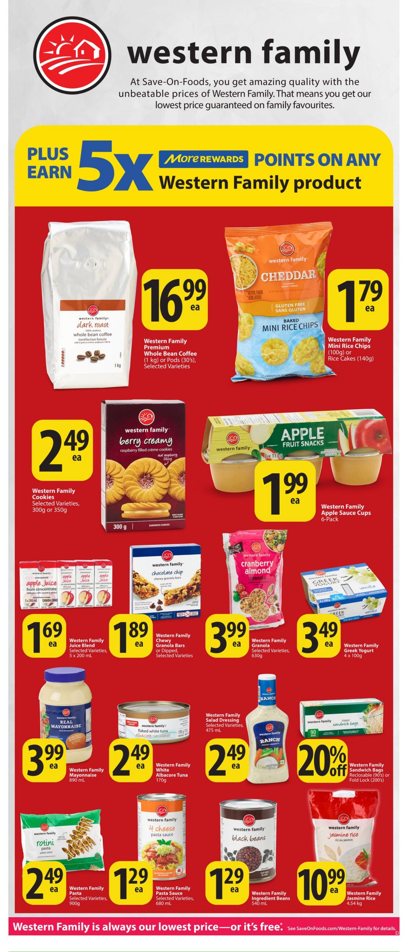 Circulaire Save-On-Foods 05.01.2023 - 11.01.2023