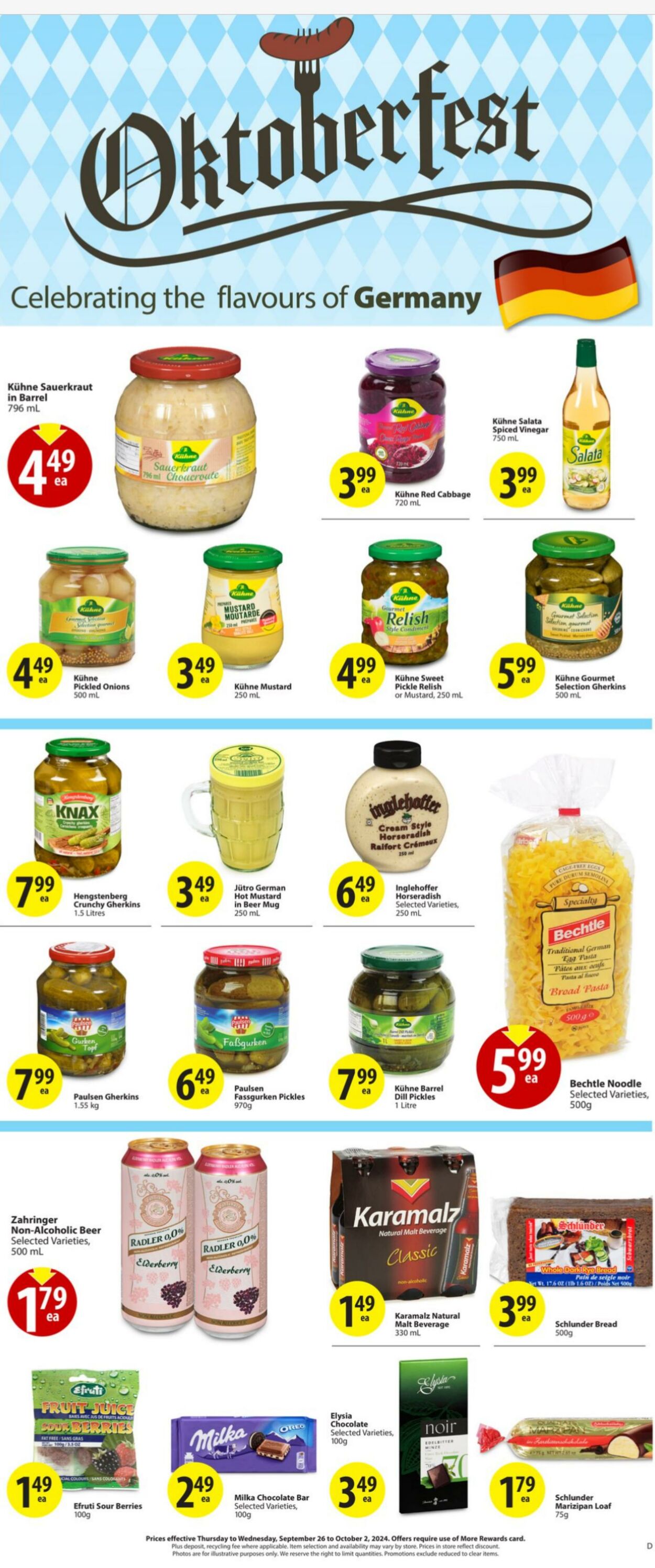 Circulaire Save-On-Foods 26.09.2024 - 02.10.2024