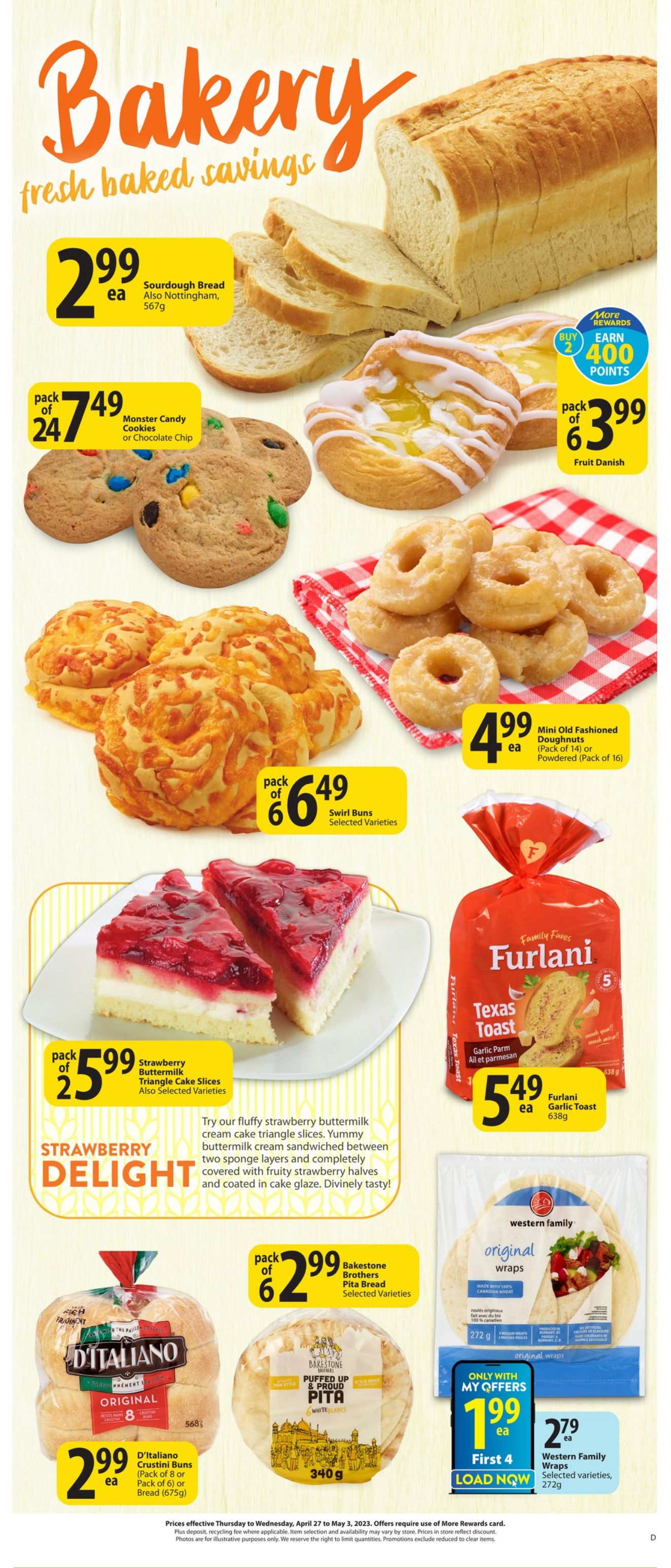 Circulaire Save-On-Foods 27.04.2023 - 03.05.2023