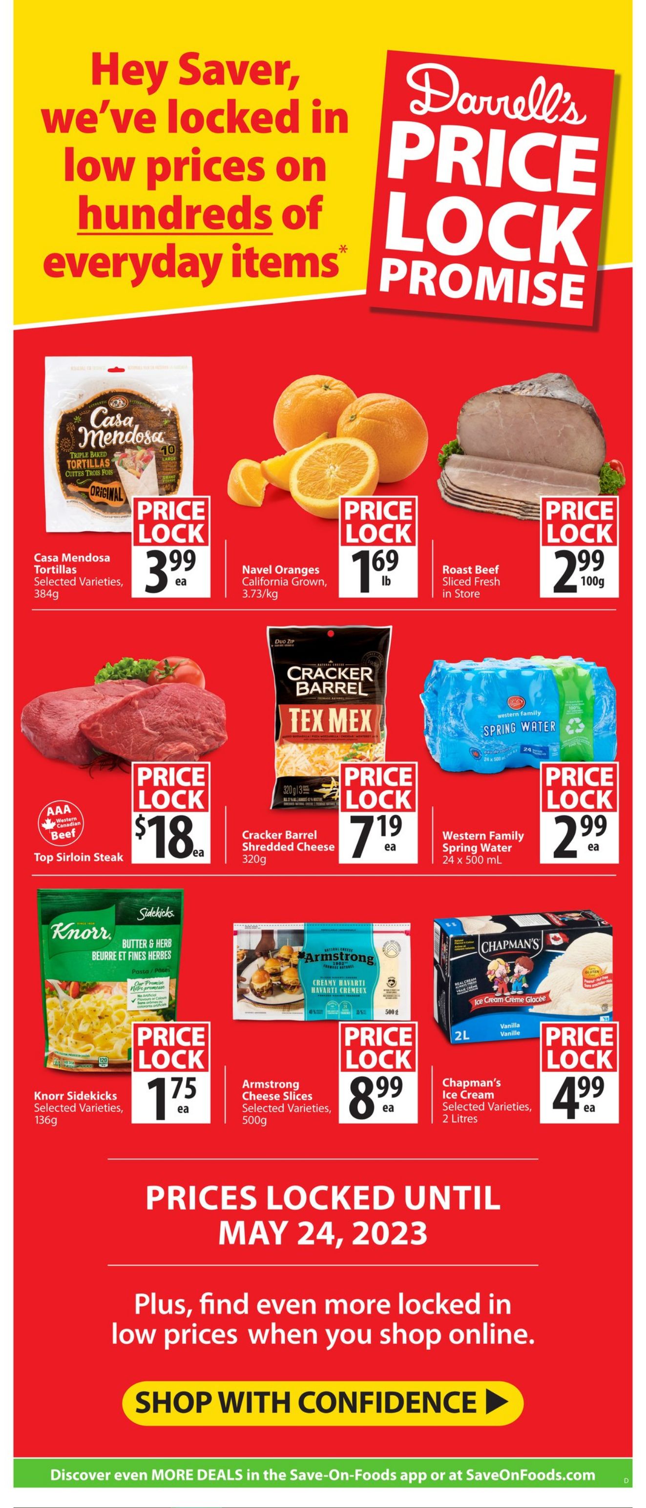 Circulaire Save-On-Foods 27.04.2023 - 03.05.2023