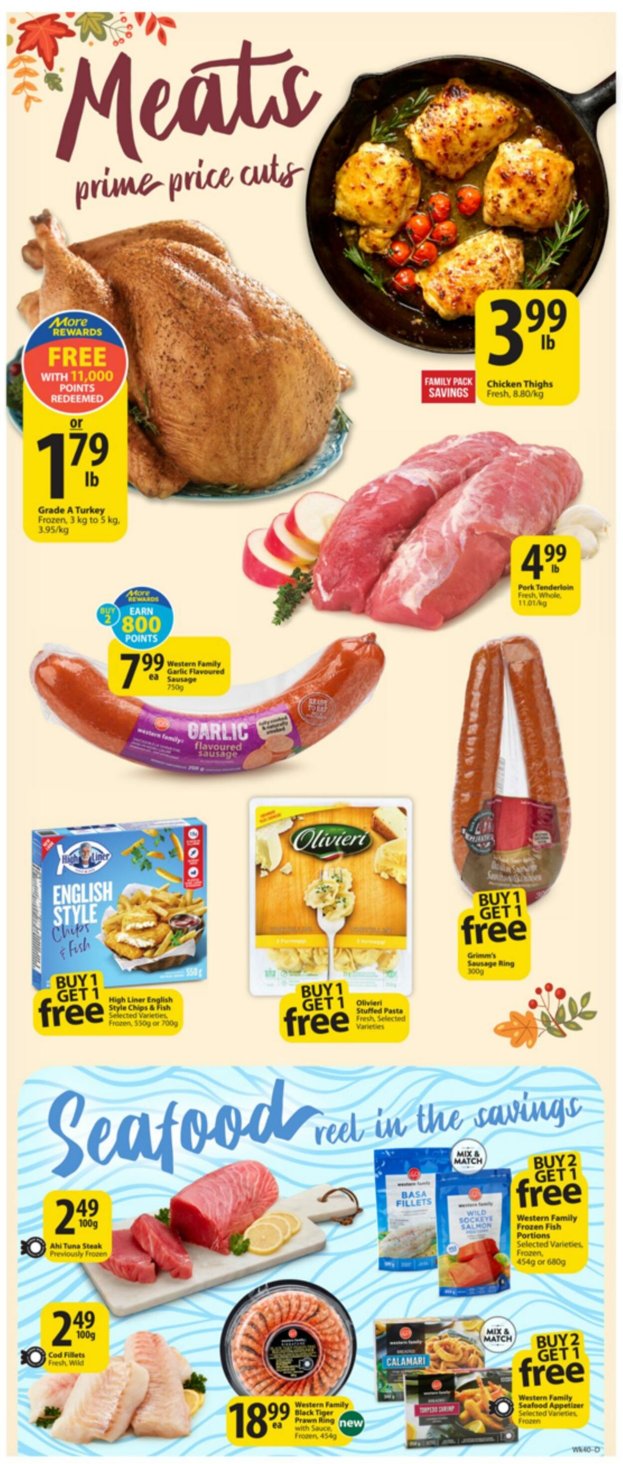 Circulaire Save-On-Foods 05.10.2023 - 11.10.2023