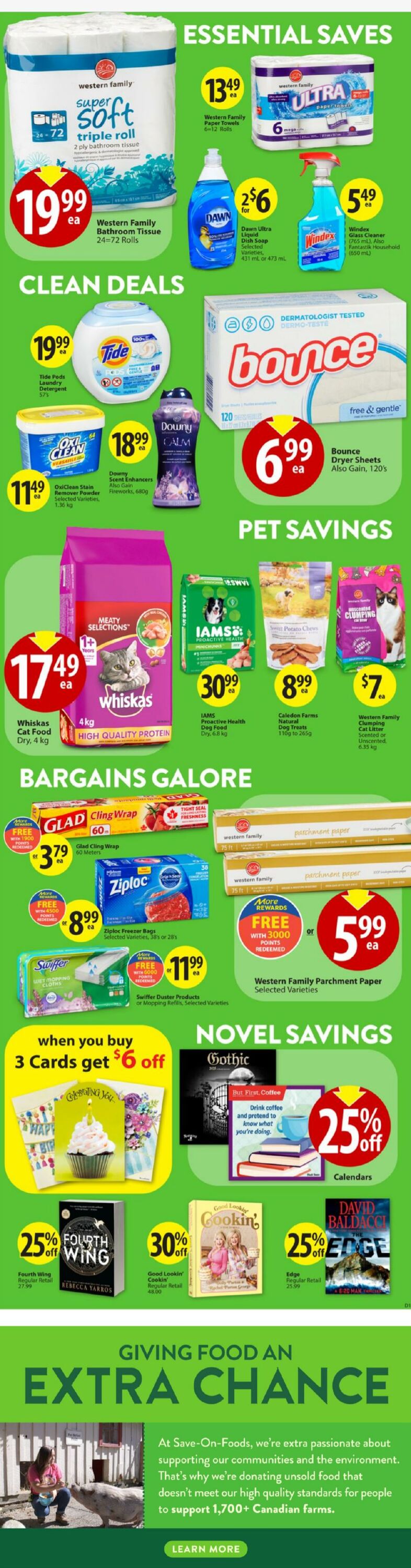 Circulaire Save-On-Foods 03.10.2024 - 09.10.2024