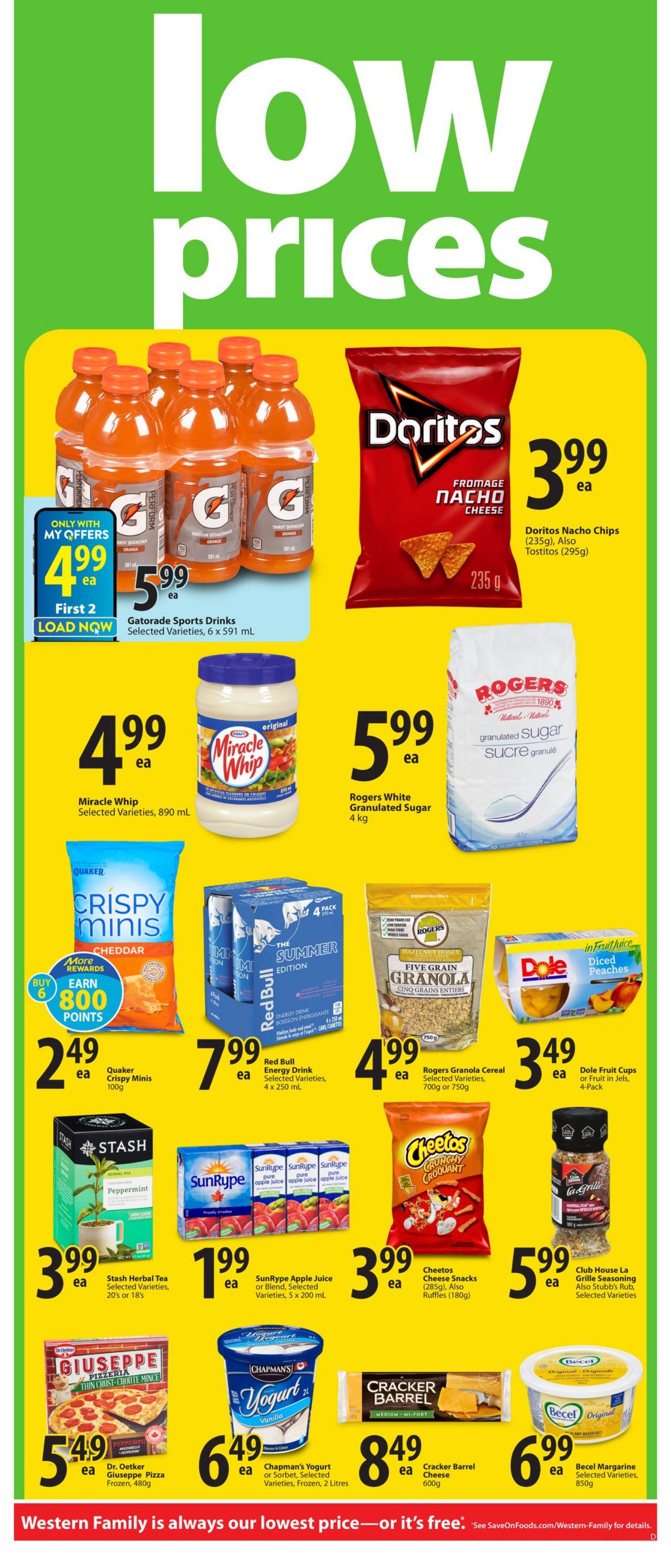 Circulaire Save-On-Foods 04.05.2023 - 10.05.2023