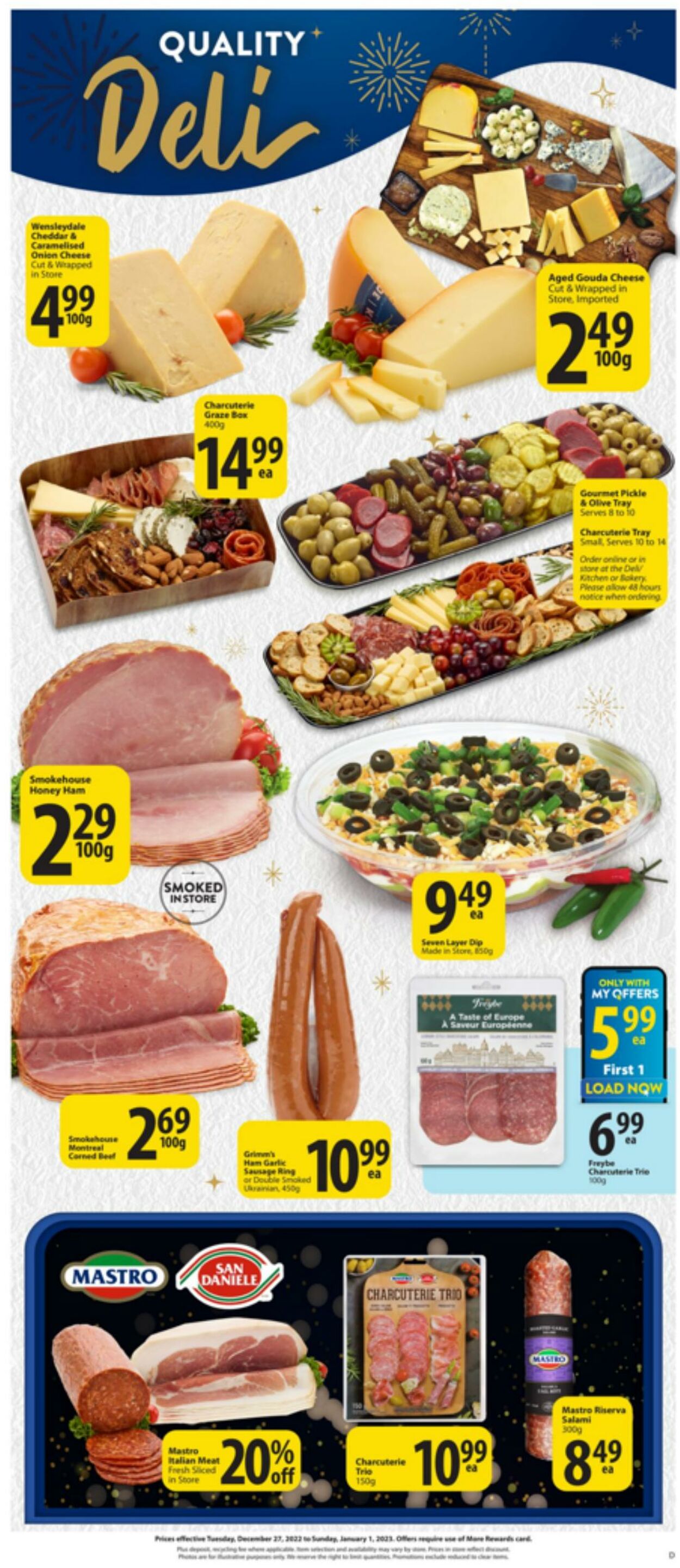Circulaire Save-On-Foods 27.12.2022 - 01.01.2023