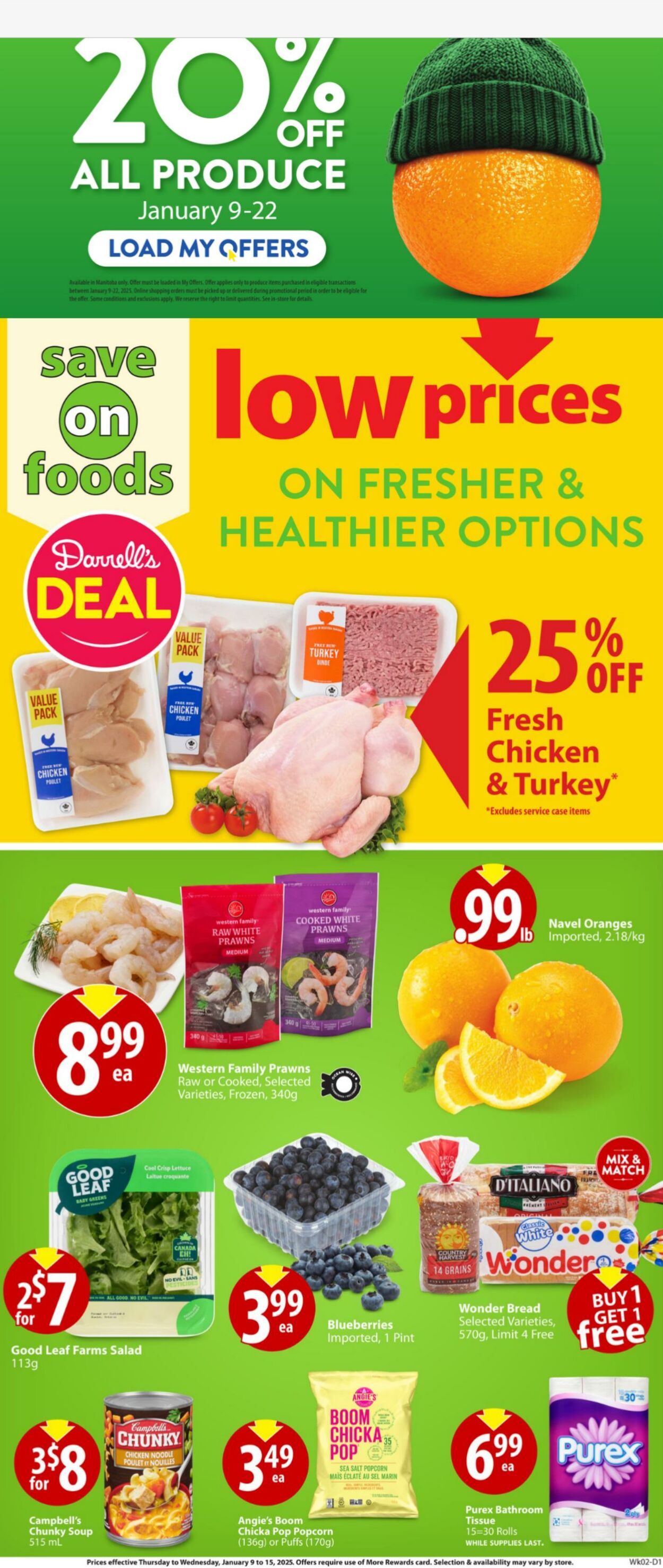 Circulaire Save-On-Foods 09.01.2025 - 15.01.2025