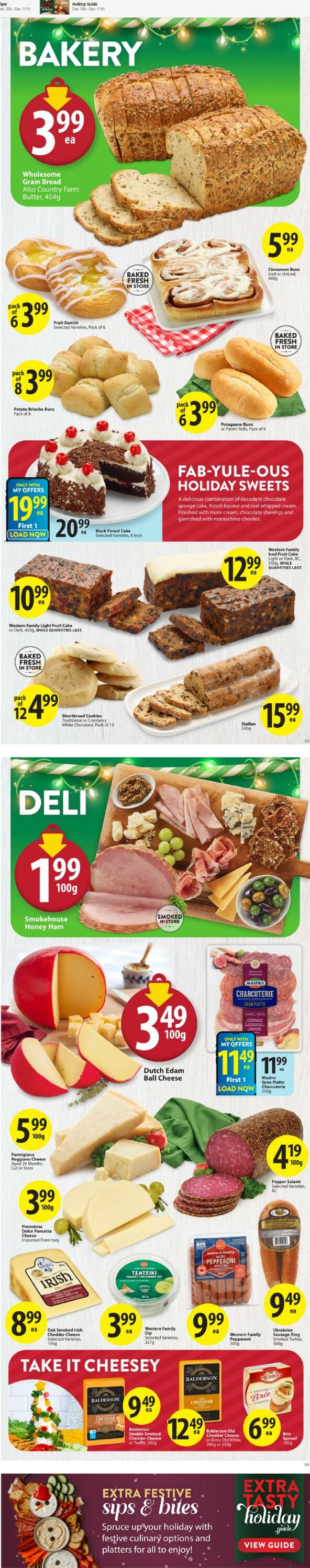 Circulaire Save-On-Foods 11.12.2024 - 18.12.2024