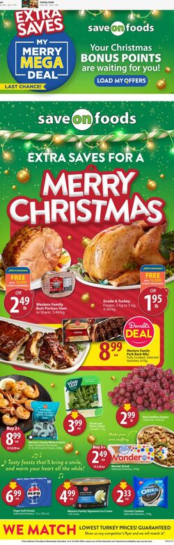 Circulaire Save-On-Foods 09.01.2025 - 15.01.2025