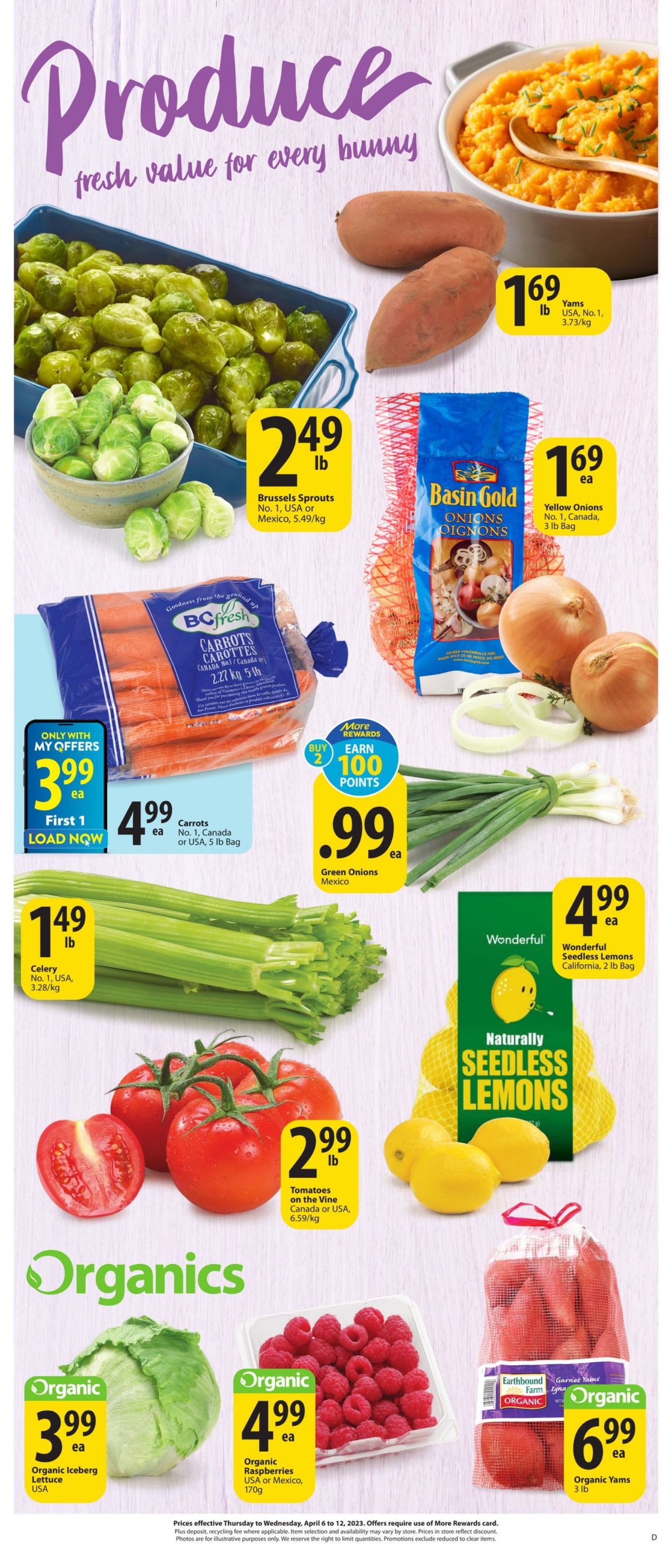 Circulaire Save-On-Foods 06.04.2023 - 12.04.2023