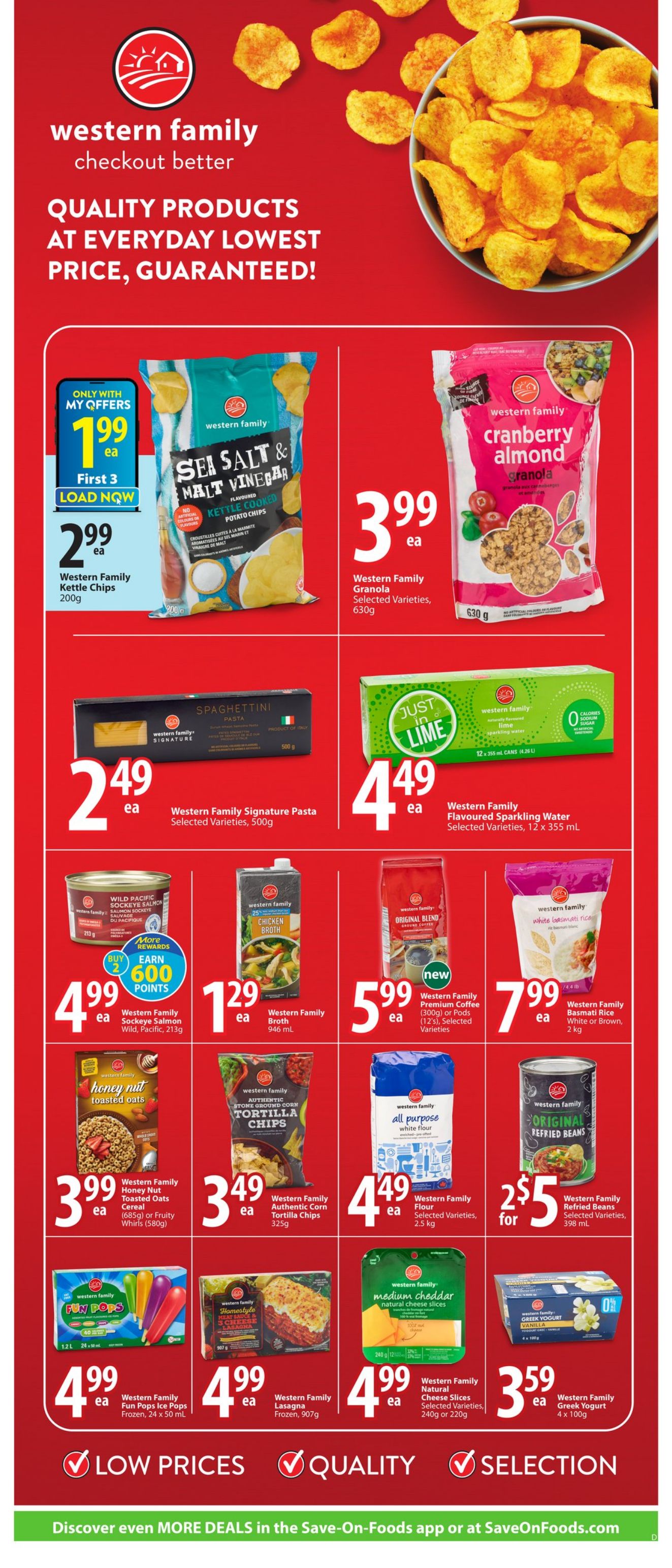 Circulaire Save-On-Foods 15.06.2023 - 21.06.2023