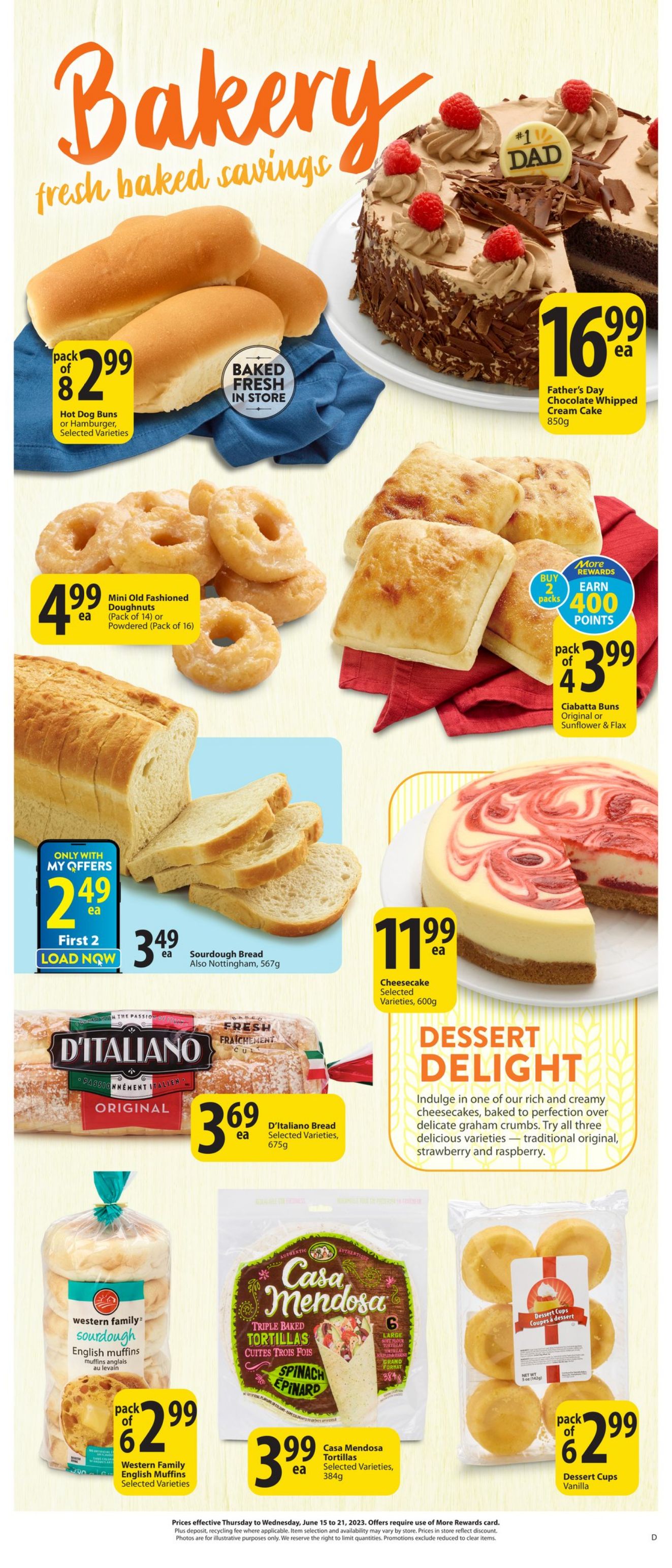 Circulaire Save-On-Foods 15.06.2023 - 21.06.2023