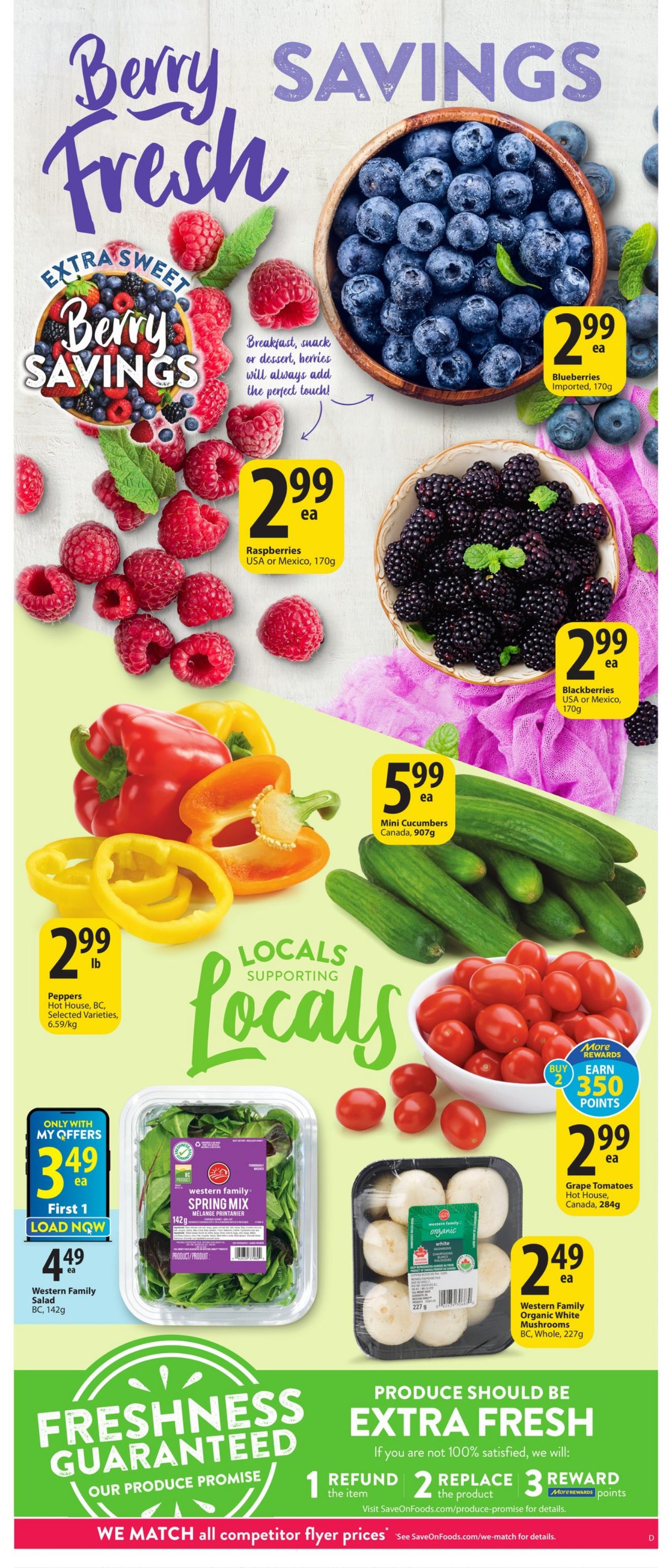 Circulaire Save-On-Foods 15.06.2023 - 21.06.2023