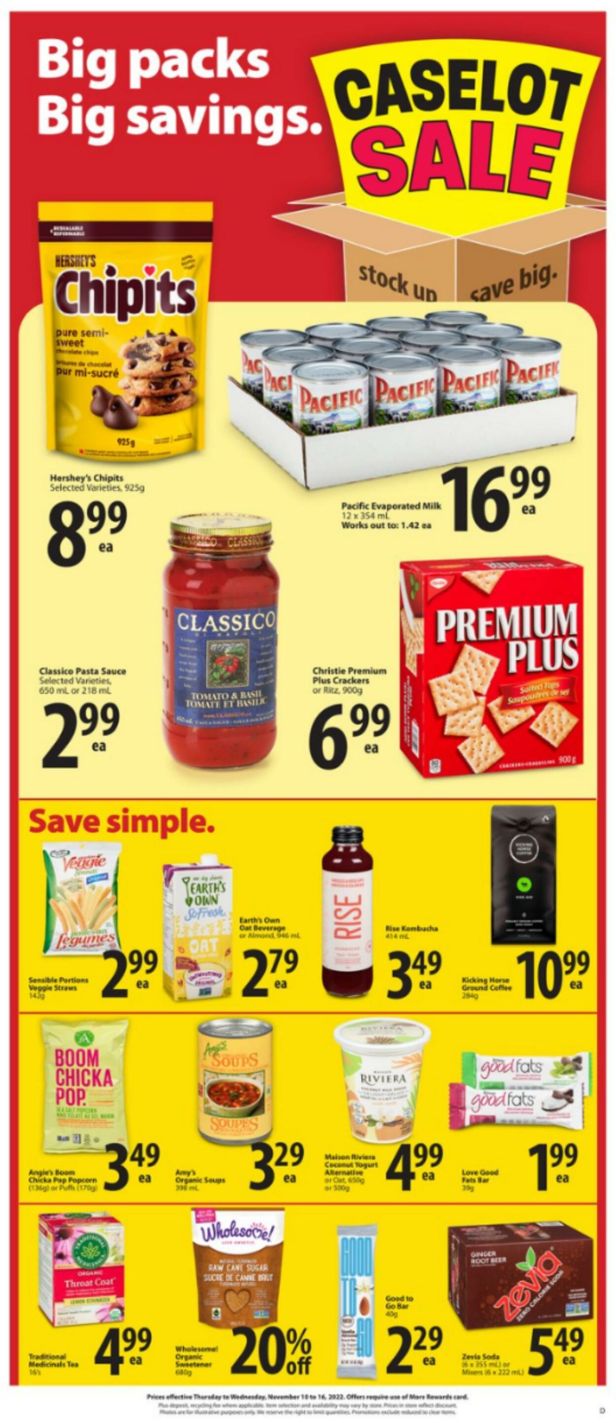 Circulaire Save-On-Foods 10.11.2022 - 16.11.2022