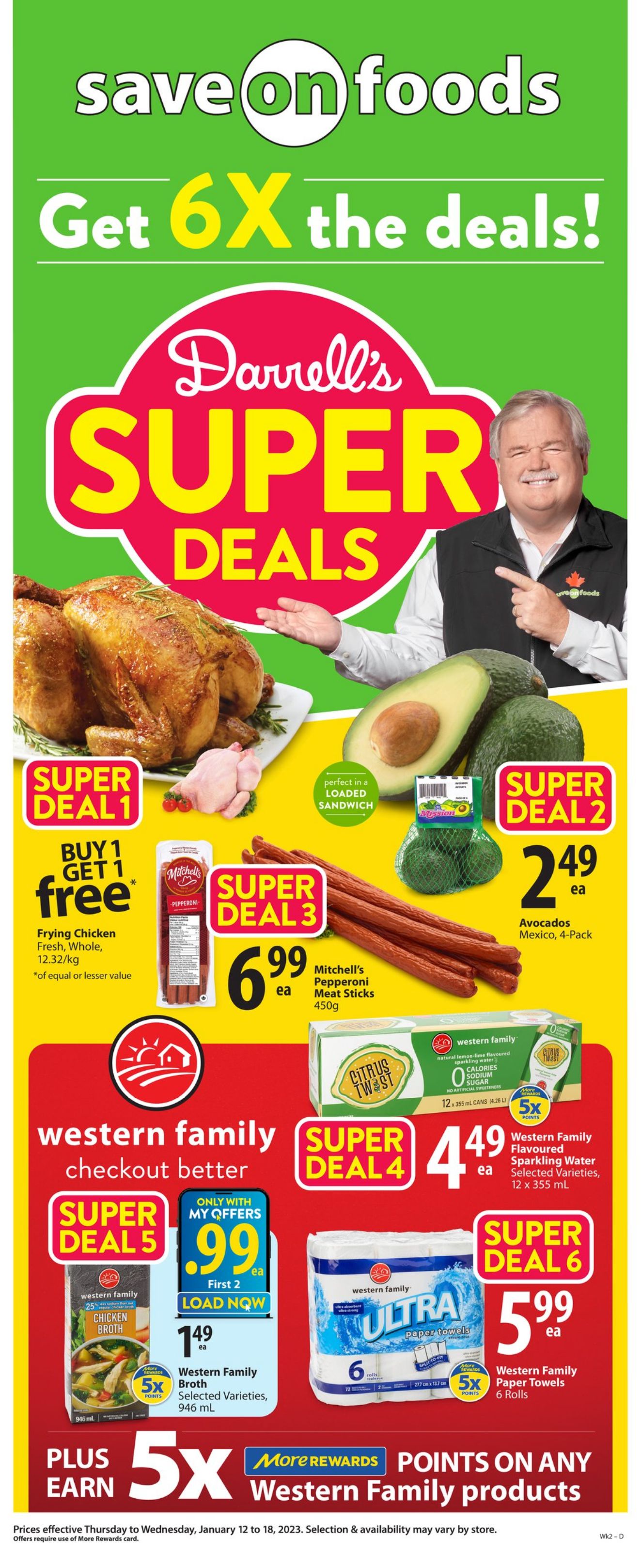Circulaire Save-On-Foods 12.01.2023-18.01.2023