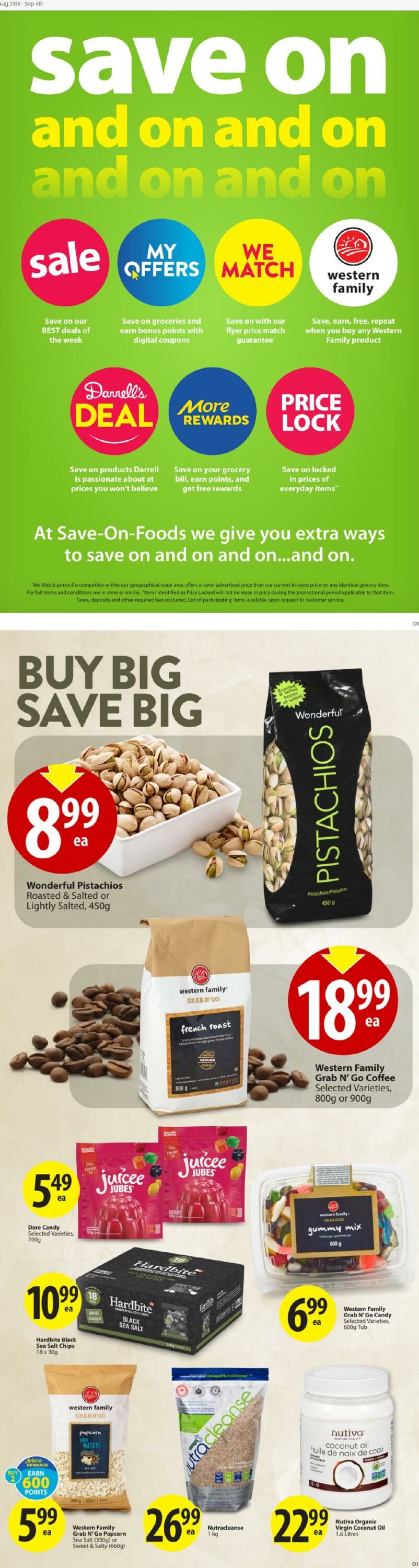 Circulaire Save-On-Foods 05.09.2024 - 11.09.2024