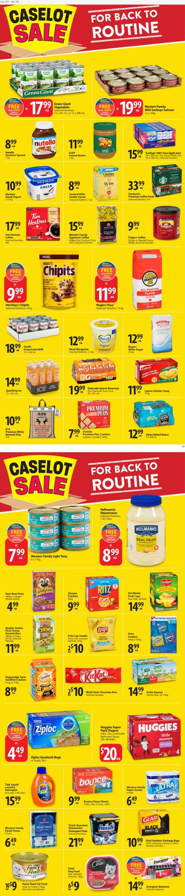 Circulaire Save-On-Foods 05.09.2024 - 11.09.2024