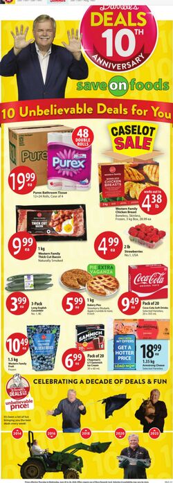 Circulaire Save-On-Foods 27.06.2024 - 03.07.2024