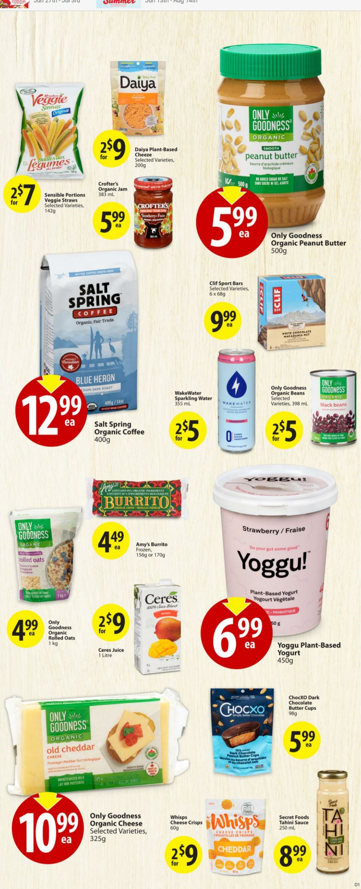 Circulaire Save-On-Foods 04.07.2024 - 10.07.2024