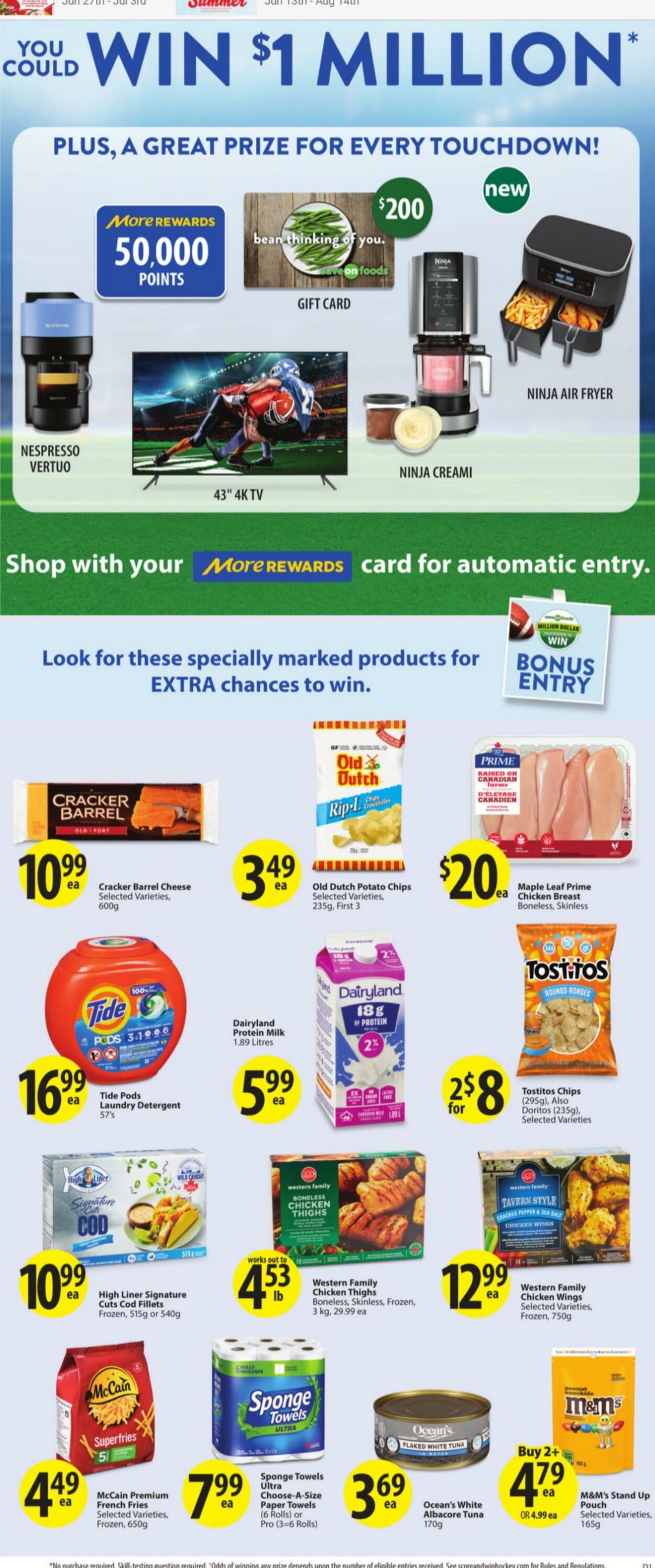 Circulaire Save-On-Foods 04.07.2024 - 10.07.2024