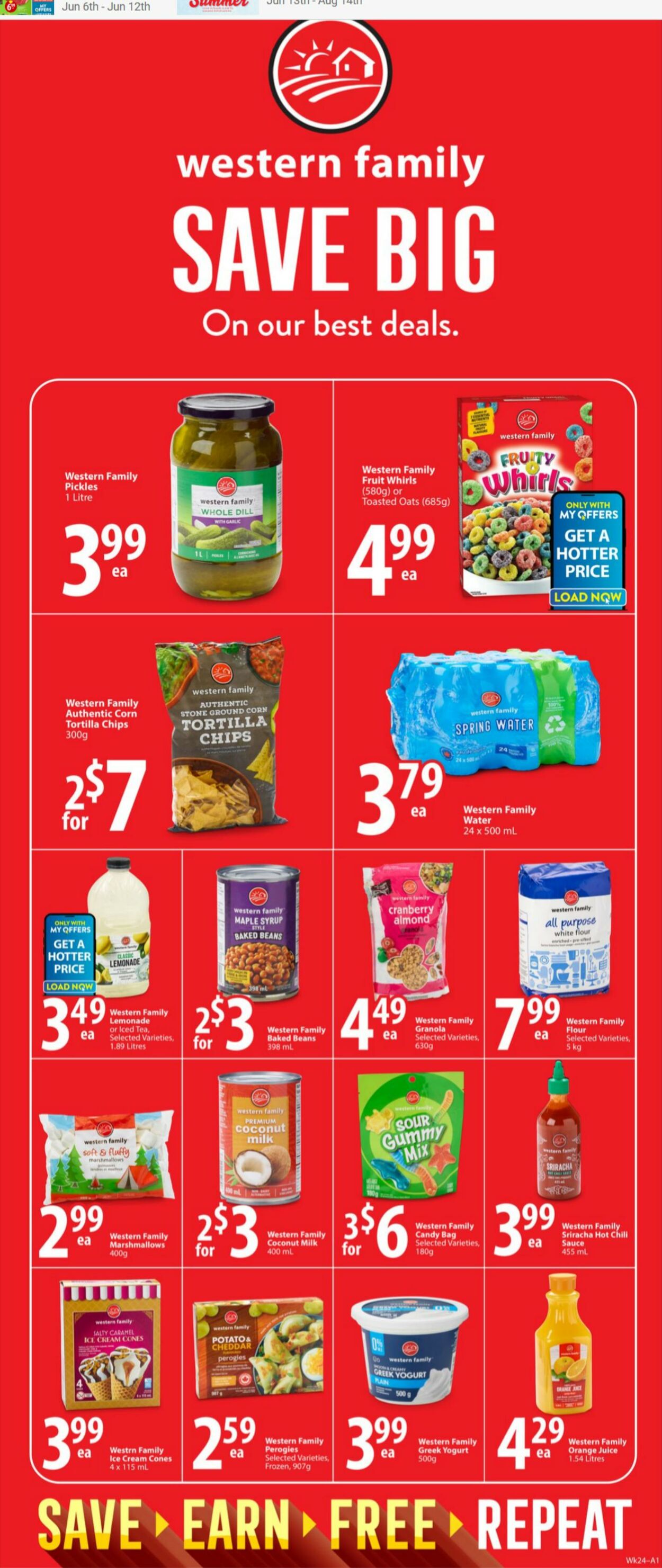 Circulaire Save-On-Foods 13.06.2024 - 19.06.2024