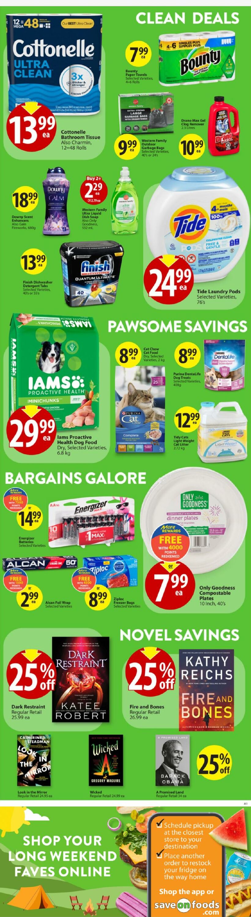 Circulaire Save-On-Foods 29.08.2024 - 04.09.2024