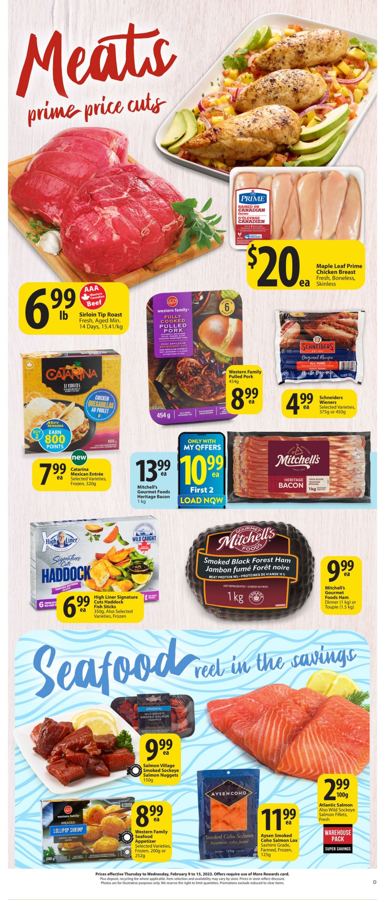 Circulaire Save-On-Foods 09.02.2023 - 15.02.2023