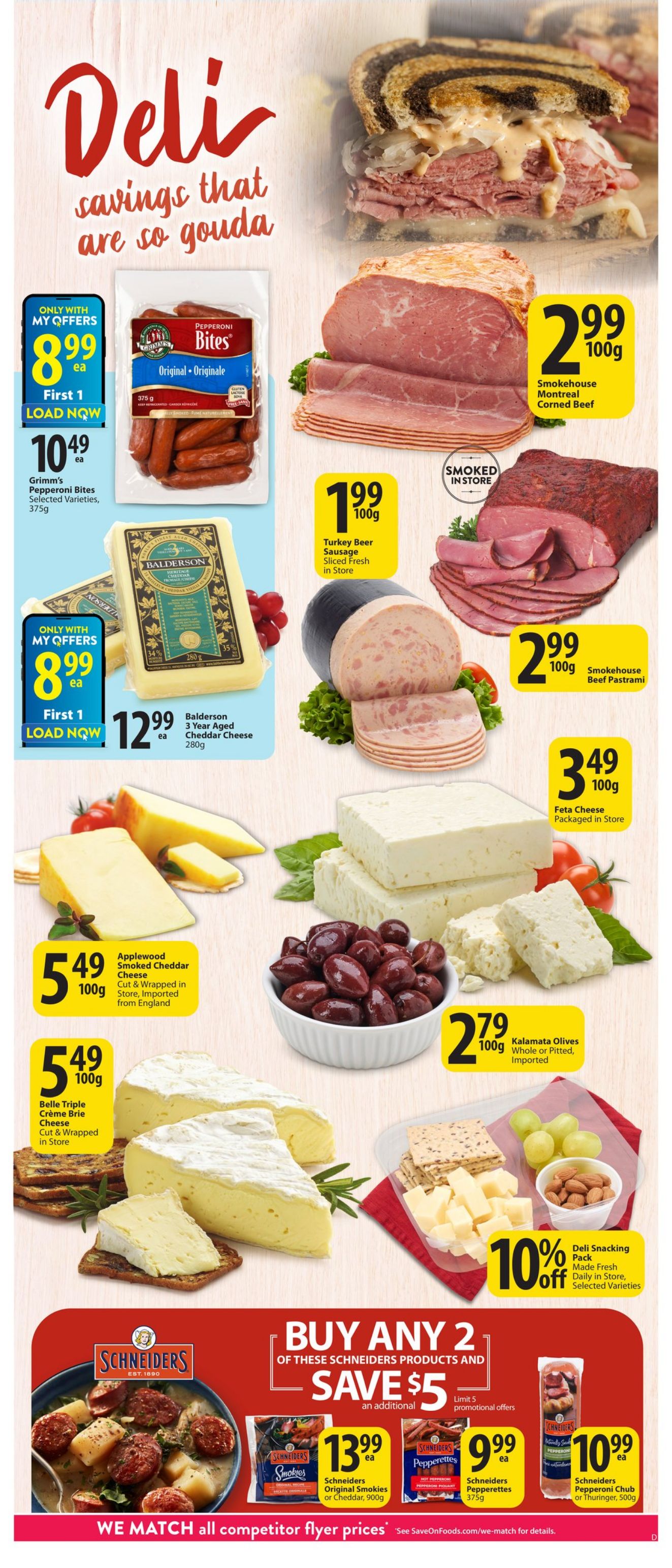 Circulaire Save-On-Foods 09.03.2023 - 15.03.2023