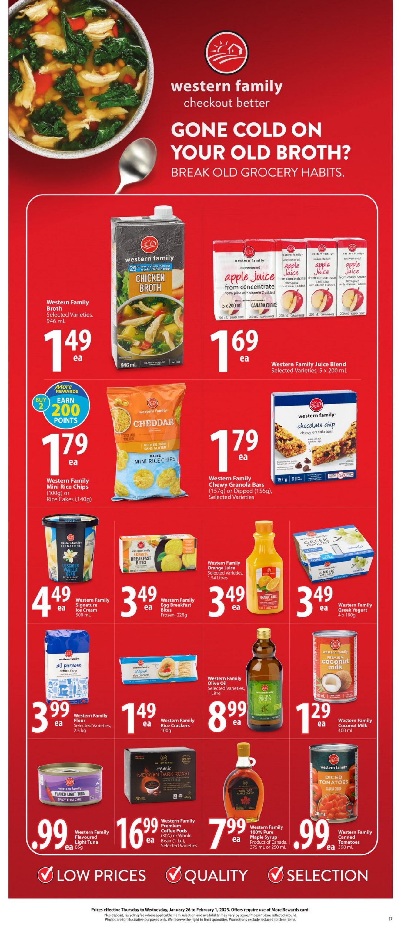 Circulaire Save-On-Foods 26.01.2023 - 01.02.2023