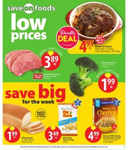 Circulaire Save-On-Foods 02.03.2023 - 08.03.2023