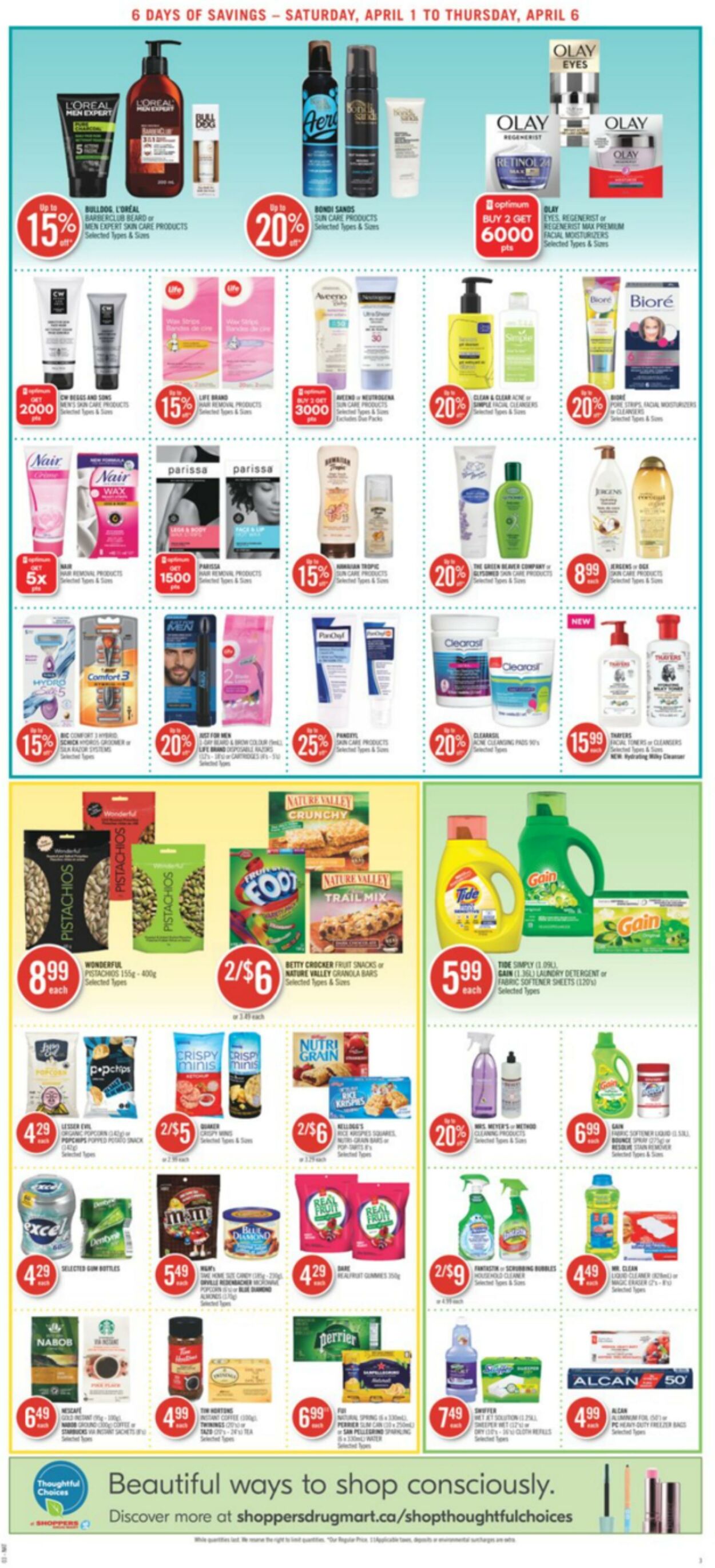 Circulaire Shoppers Drug Mart 01.04.2023 - 06.04.2023