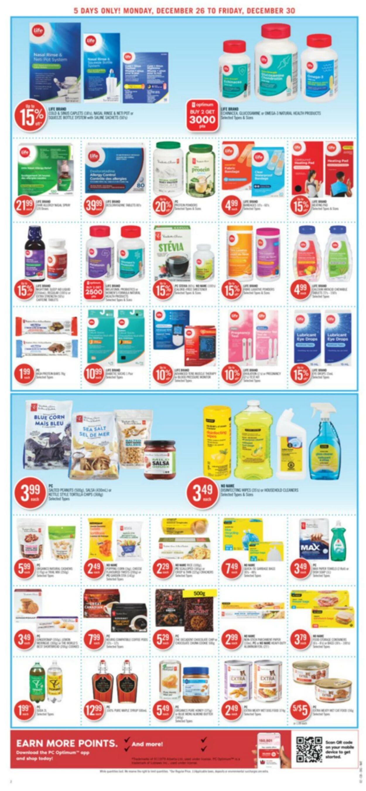 Circulaire Shoppers Drug Mart 26.12.2022 - 30.12.2022