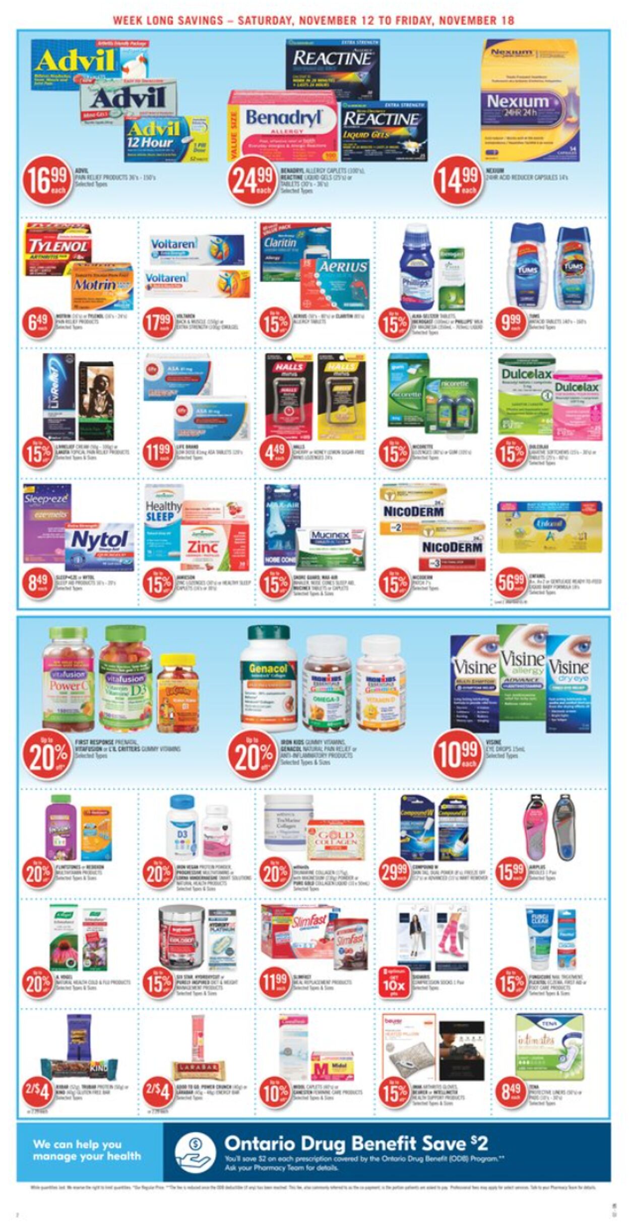 Circulaire Shoppers Drug Mart 12.11.2022 - 18.11.2022