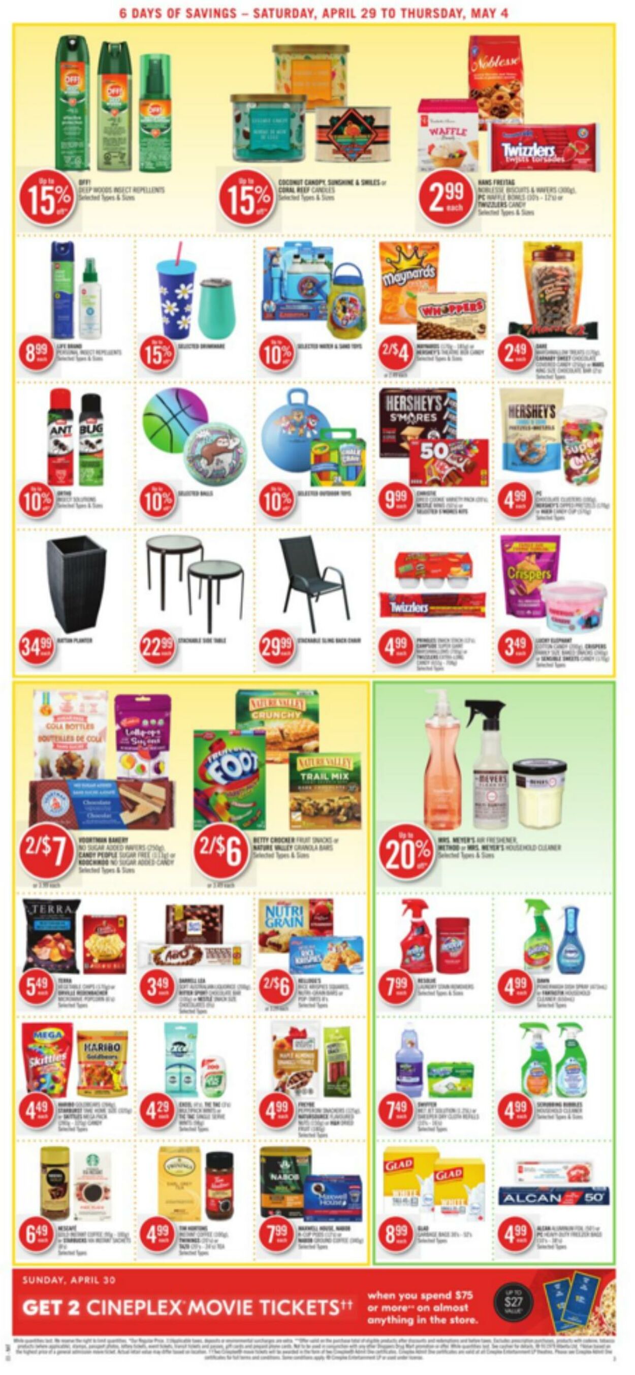 Circulaire Shoppers Drug Mart 29.04.2023 - 04.05.2023