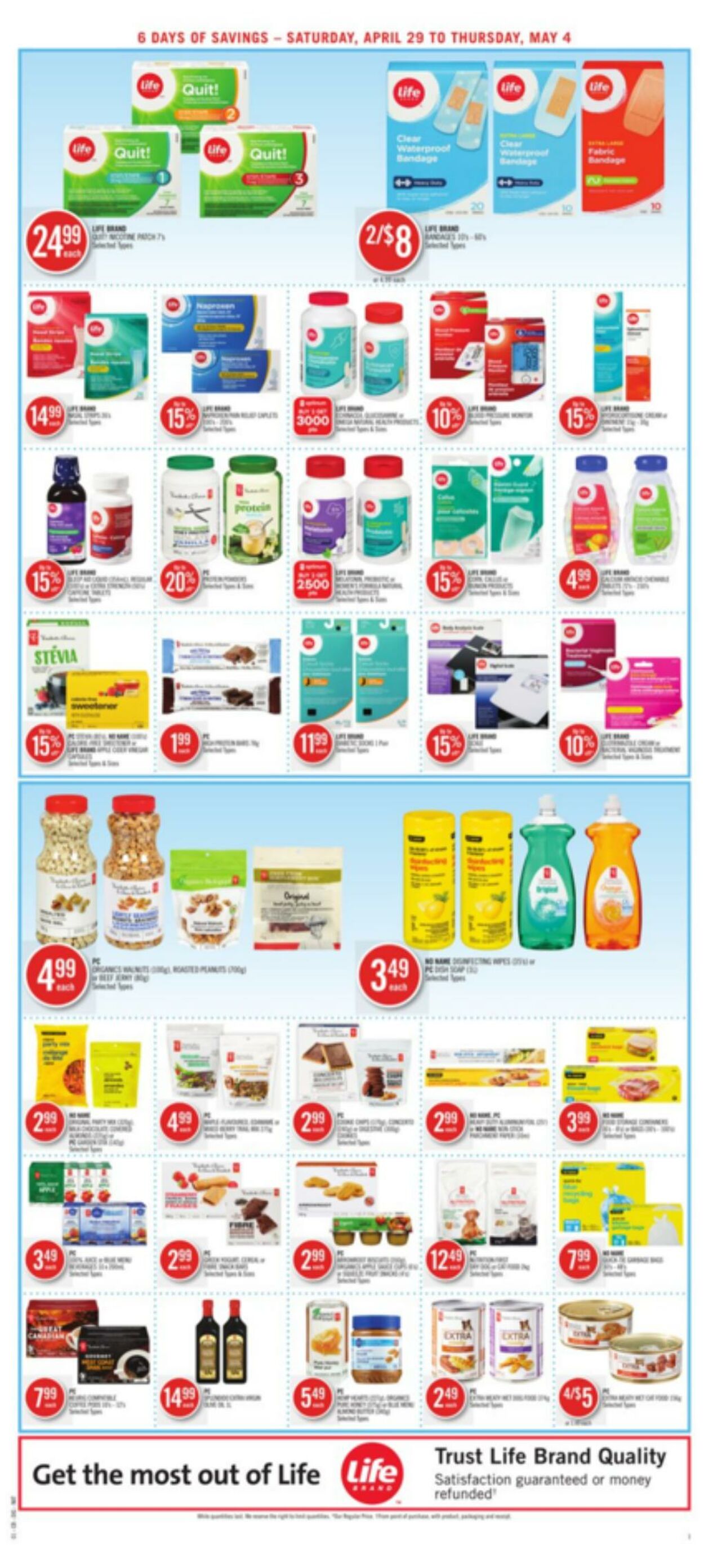 Circulaire Shoppers Drug Mart 29.04.2023 - 04.05.2023