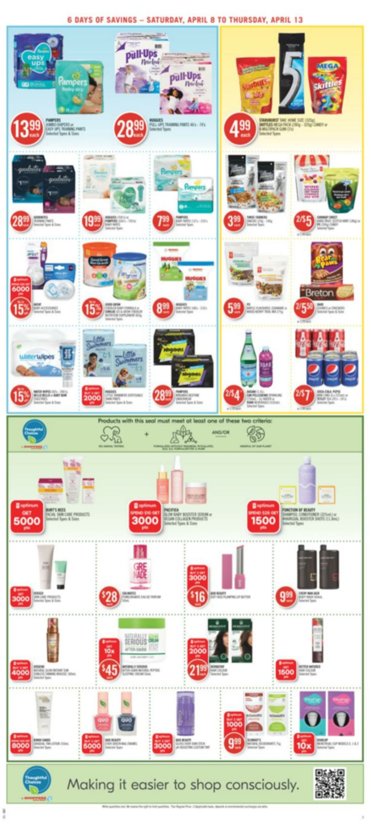 Circulaire Shoppers Drug Mart 08.04.2023 - 13.04.2023