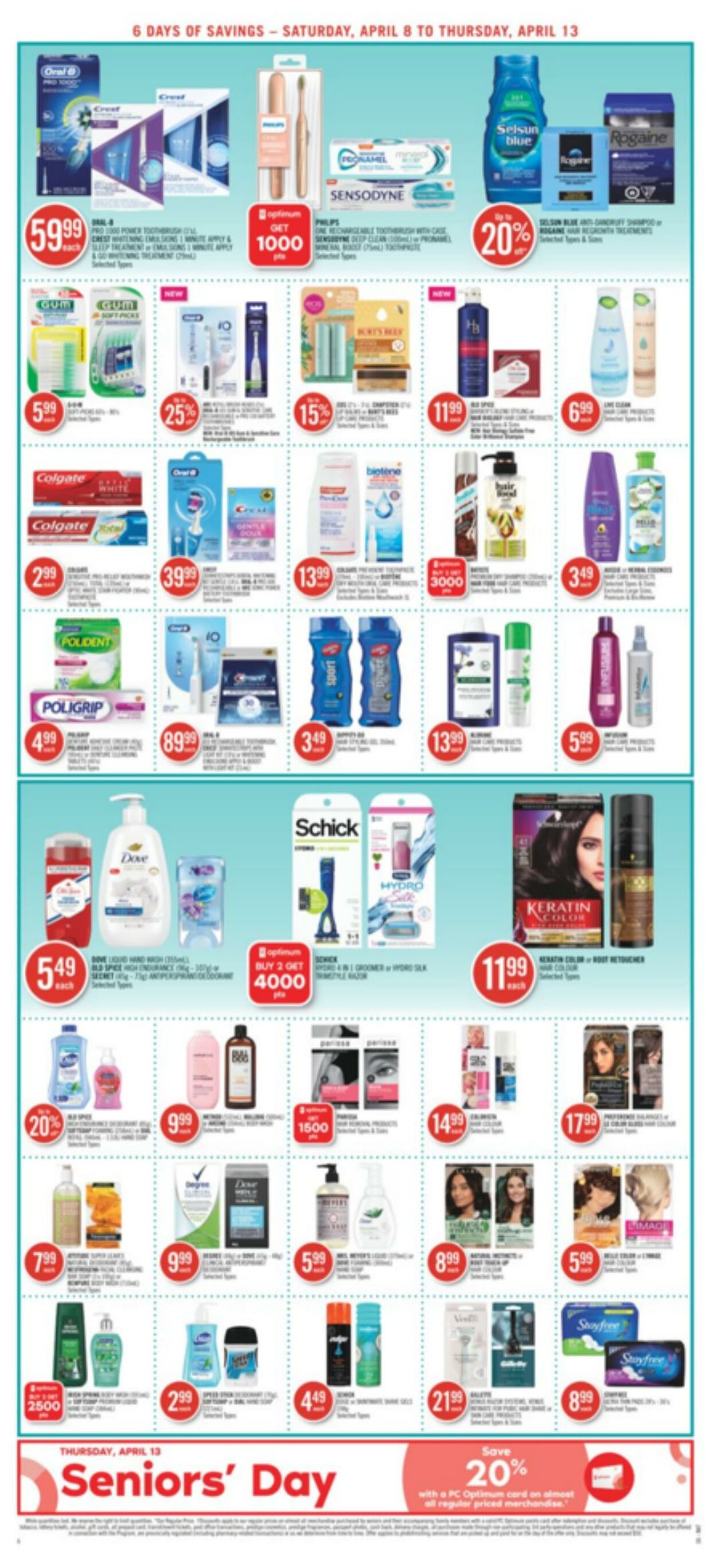 Circulaire Shoppers Drug Mart 08.04.2023 - 13.04.2023