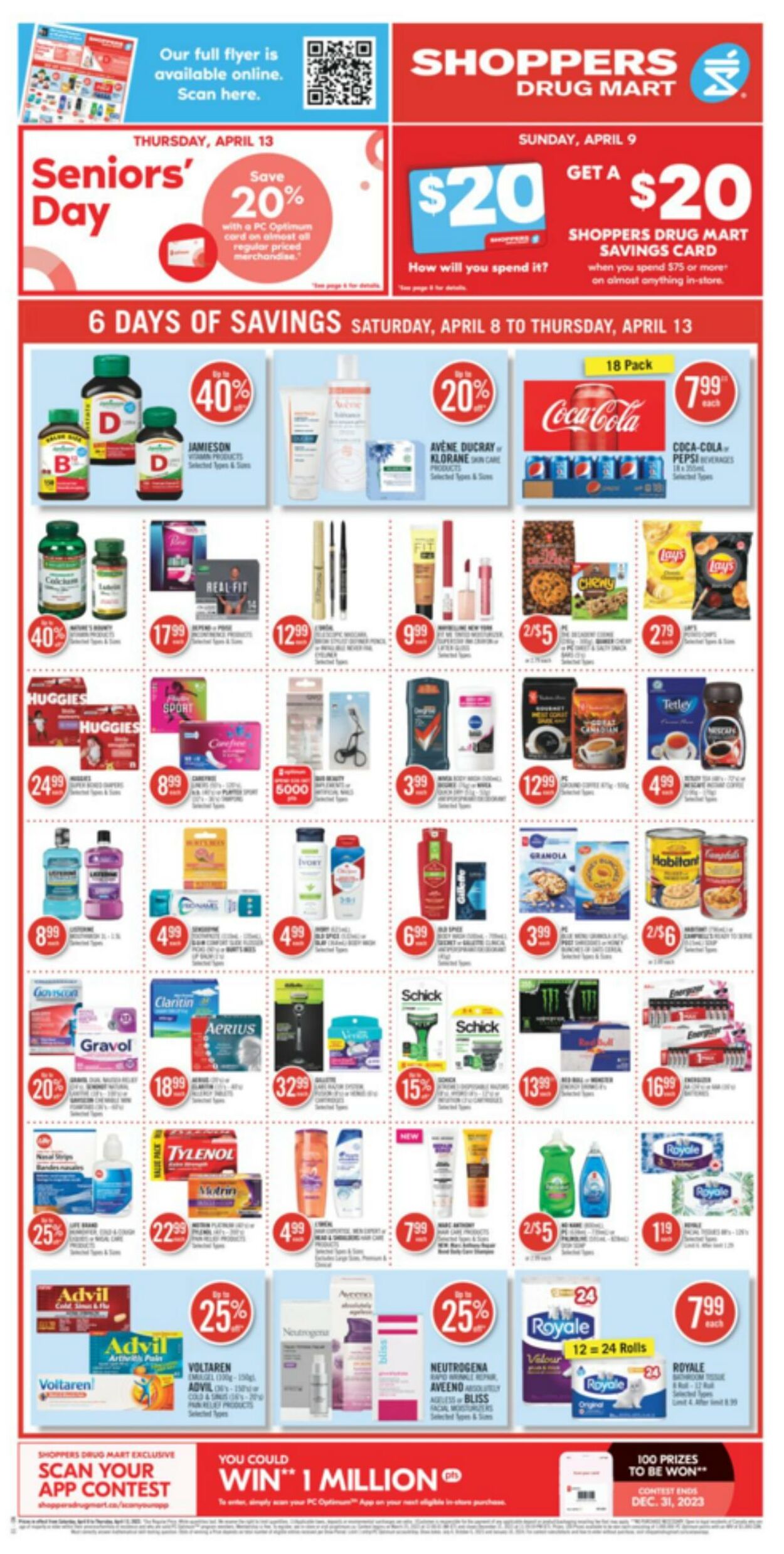 Circulaire Shoppers Drug Mart 08.04.2023 - 13.04.2023