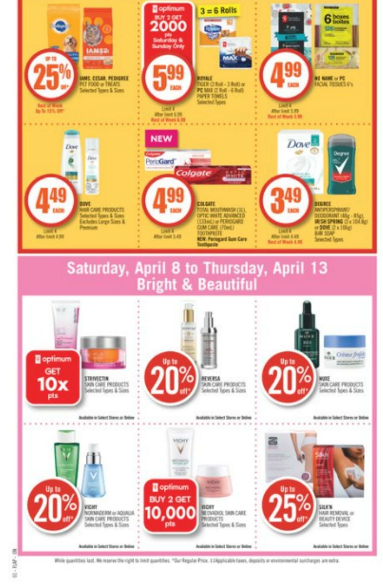 Circulaire Shoppers Drug Mart 08.04.2023 - 13.04.2023