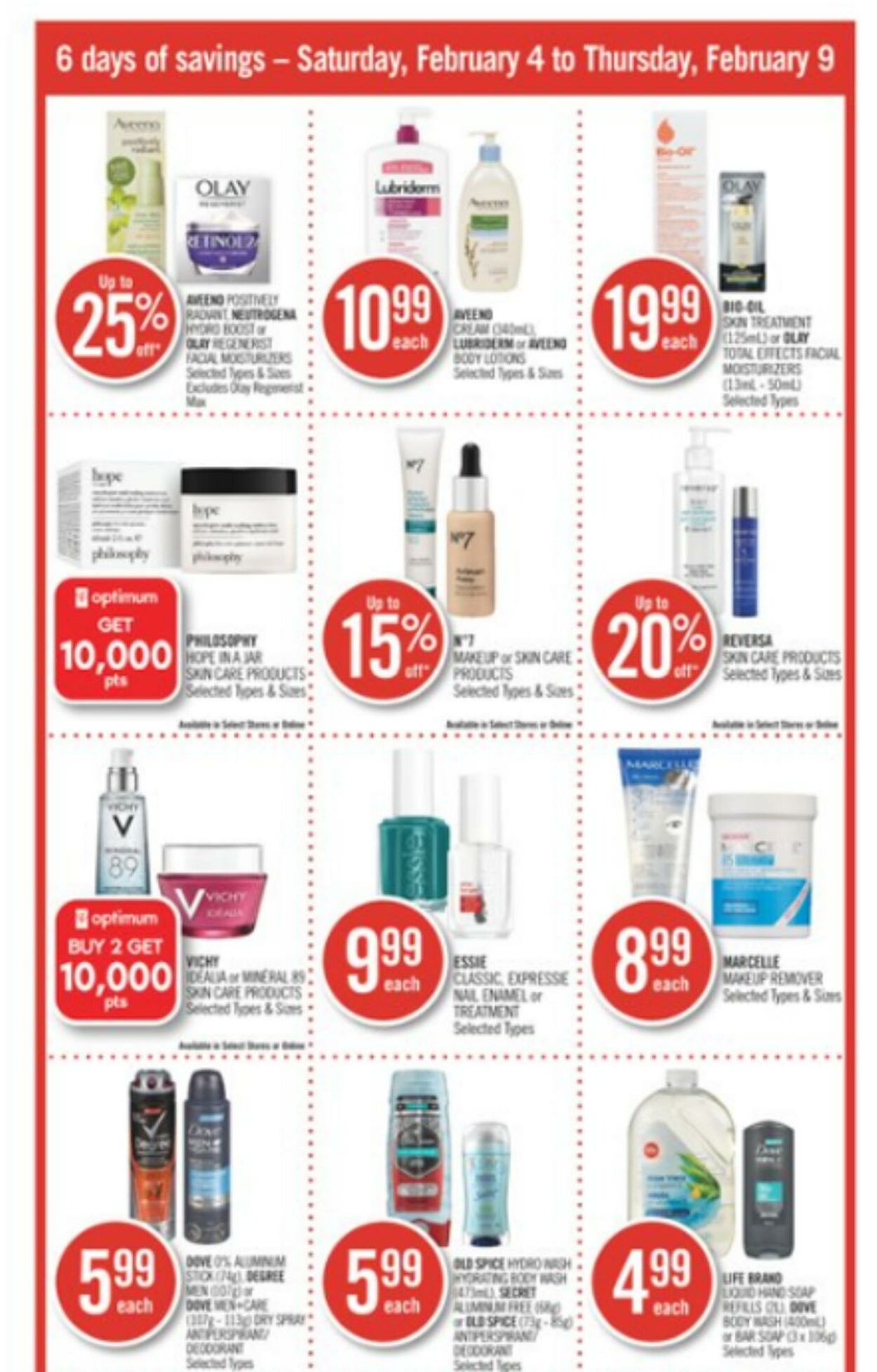 Circulaire Shoppers Drug Mart 04.02.2023 - 09.02.2023
