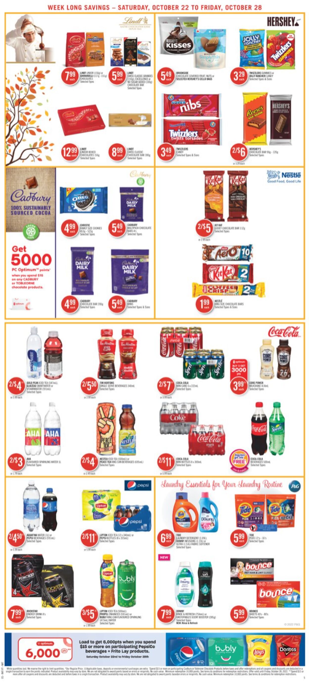 Circulaire Shoppers Drug Mart 22.10.2022 - 28.10.2022