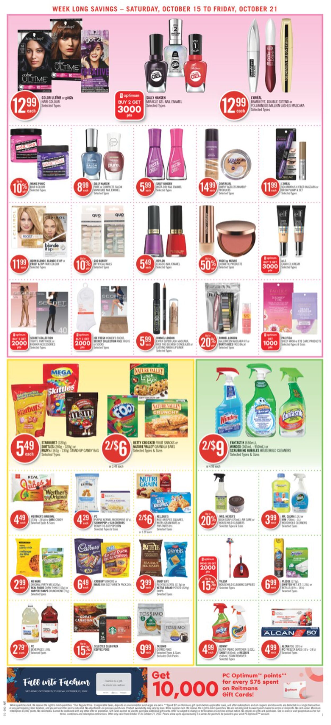 Circulaire Shoppers Drug Mart 15.10.2022 - 21.10.2022