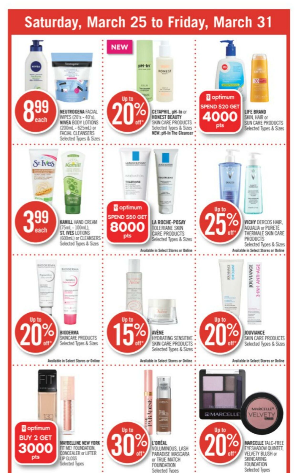 Circulaire Shoppers Drug Mart 25.03.2023 - 31.03.2023