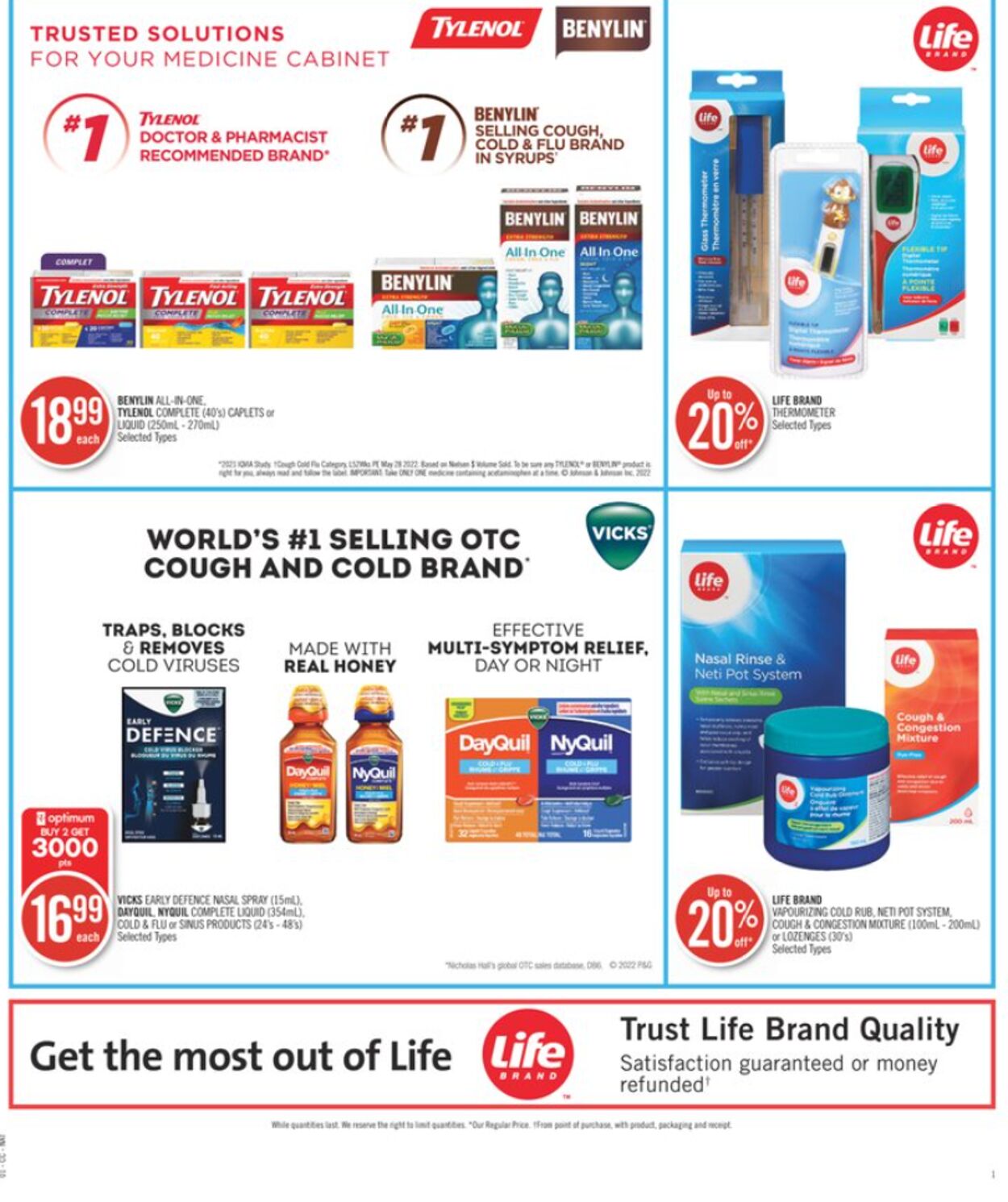 Circulaire Shoppers Drug Mart 19.11.2022 - 25.11.2022