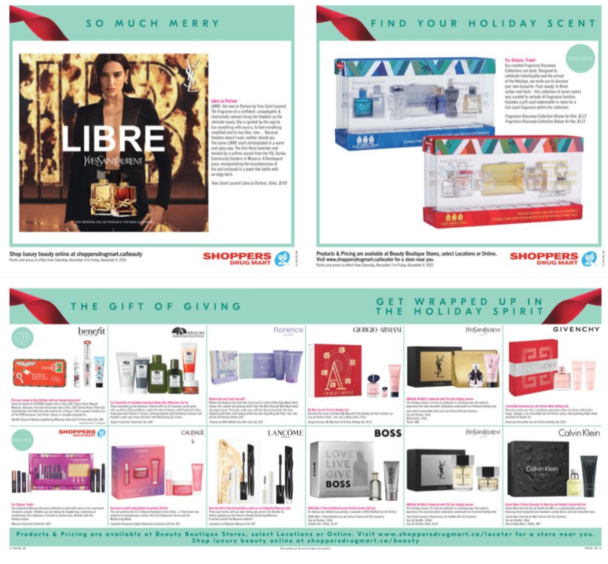 Circulaire Shoppers Drug Mart 03.12.2022 - 09.12.2022