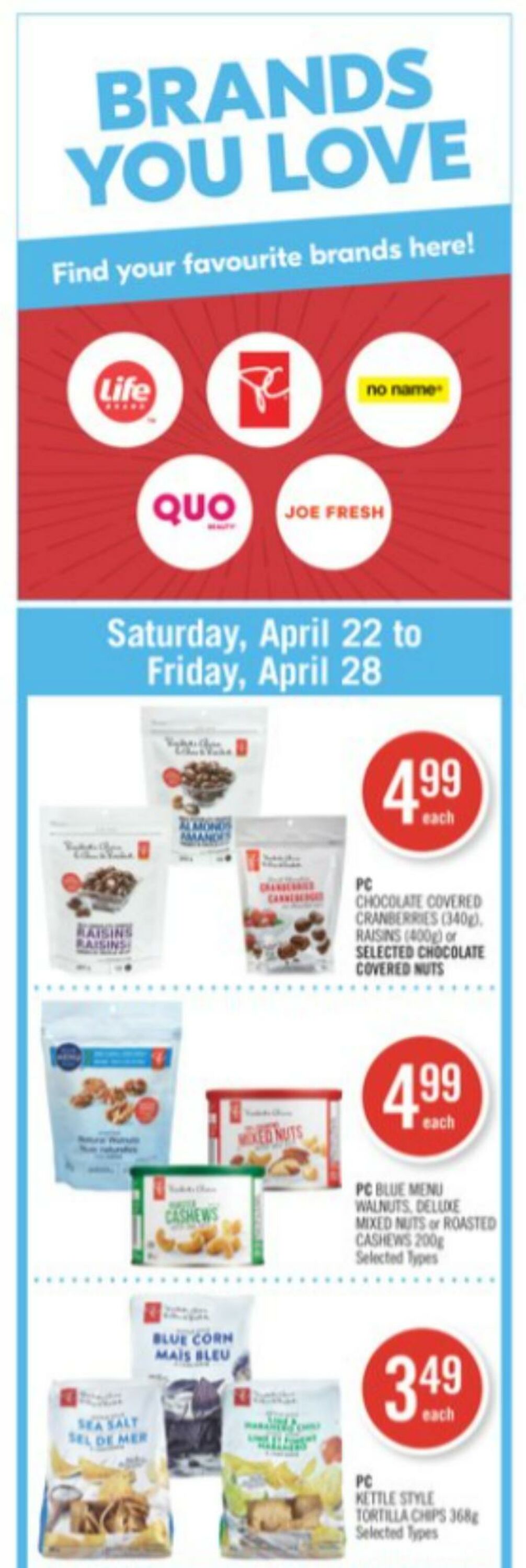 Circulaire Shoppers Drug Mart 22.04.2023 - 28.04.2023