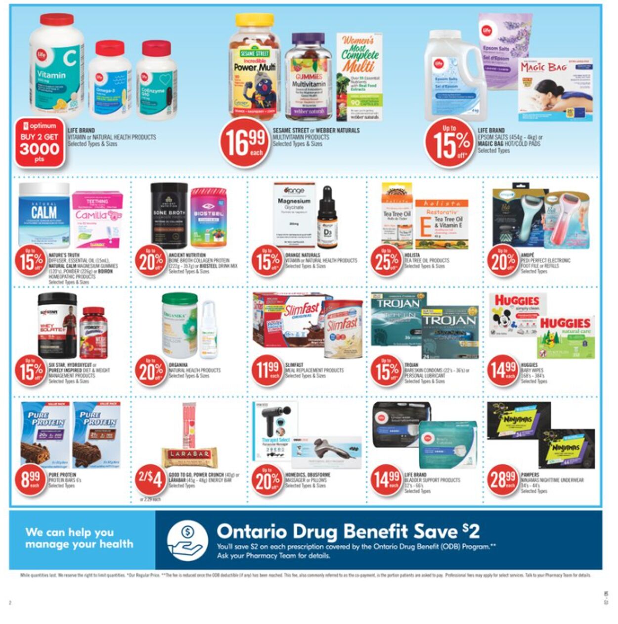 Circulaire Shoppers Drug Mart 26.11.2022 - 02.12.2022