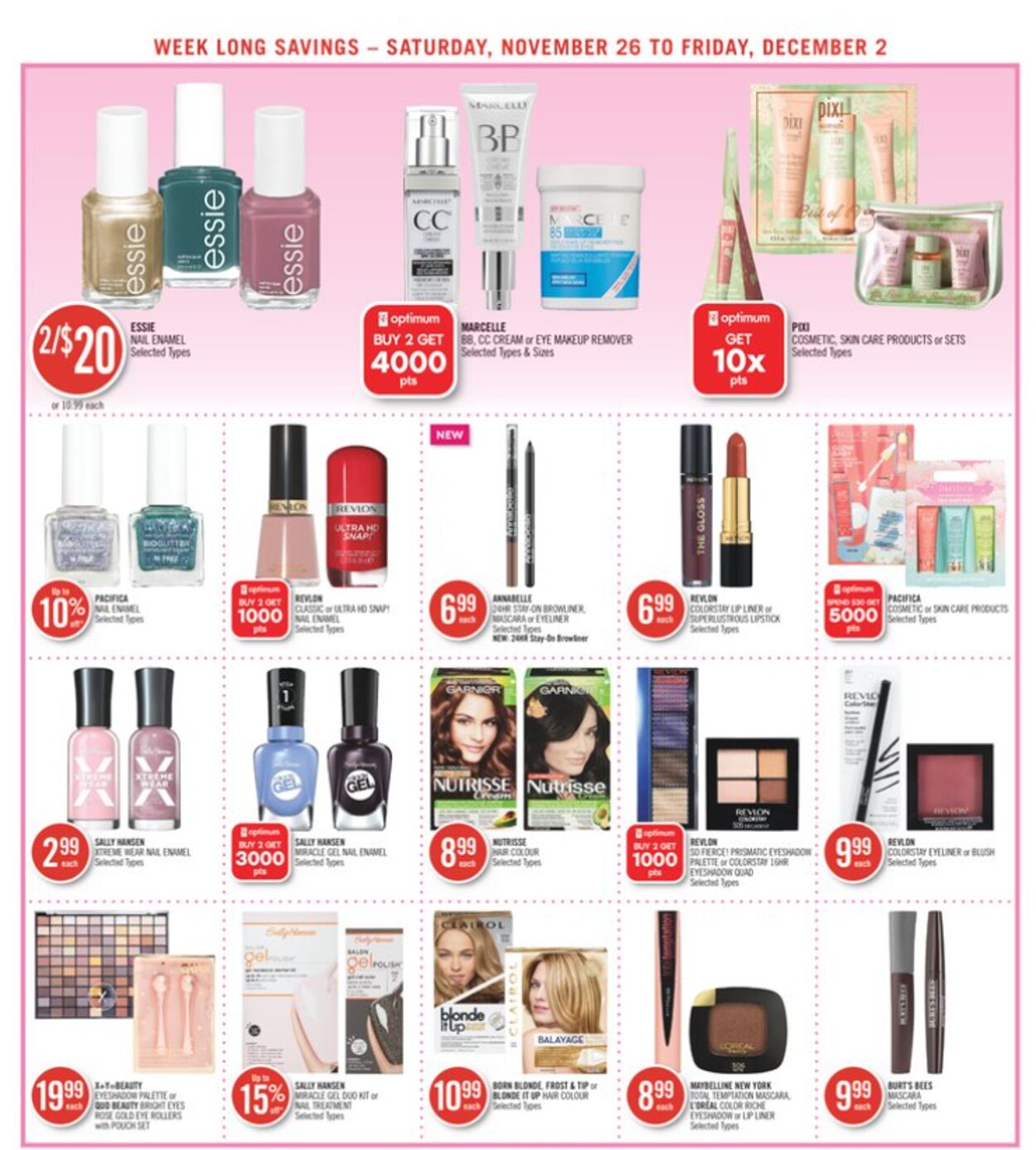 Circulaire Shoppers Drug Mart 26.11.2022 - 02.12.2022