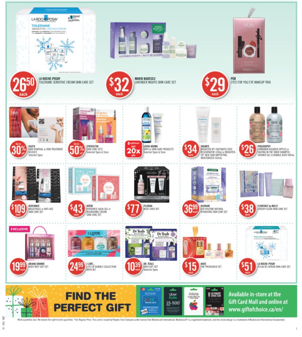 Circulaire Shoppers Drug Mart 26.11.2022 - 02.12.2022