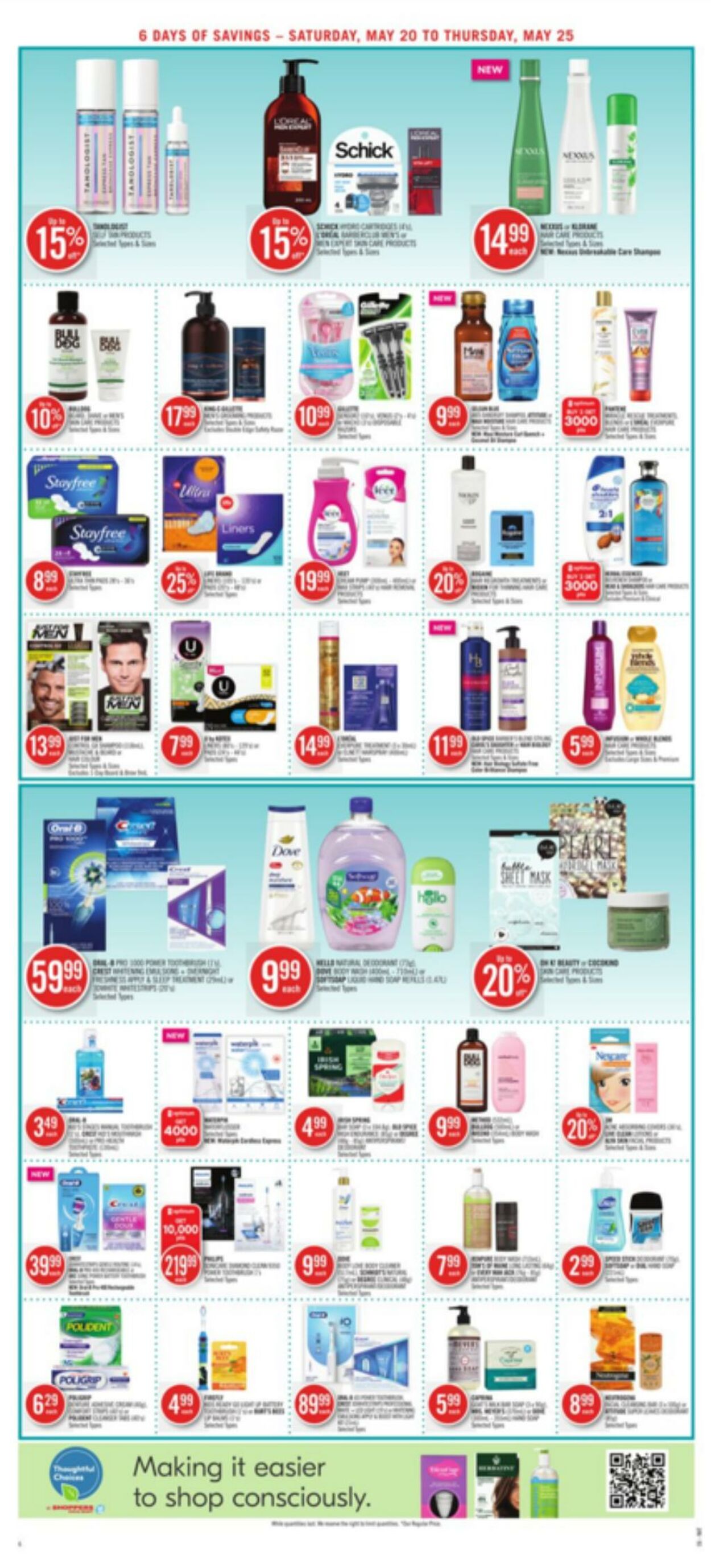 Circulaire Shoppers Drug Mart 20.05.2023 - 25.05.2023