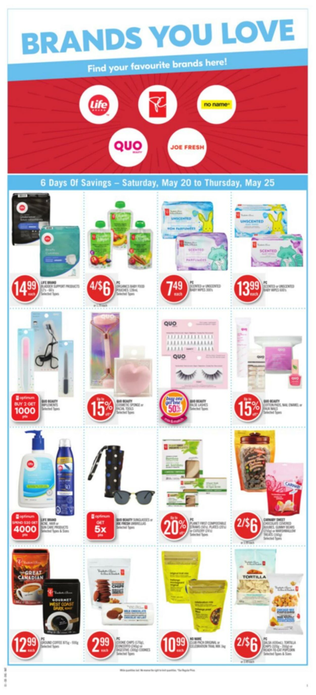 Circulaire Shoppers Drug Mart 20.05.2023 - 25.05.2023